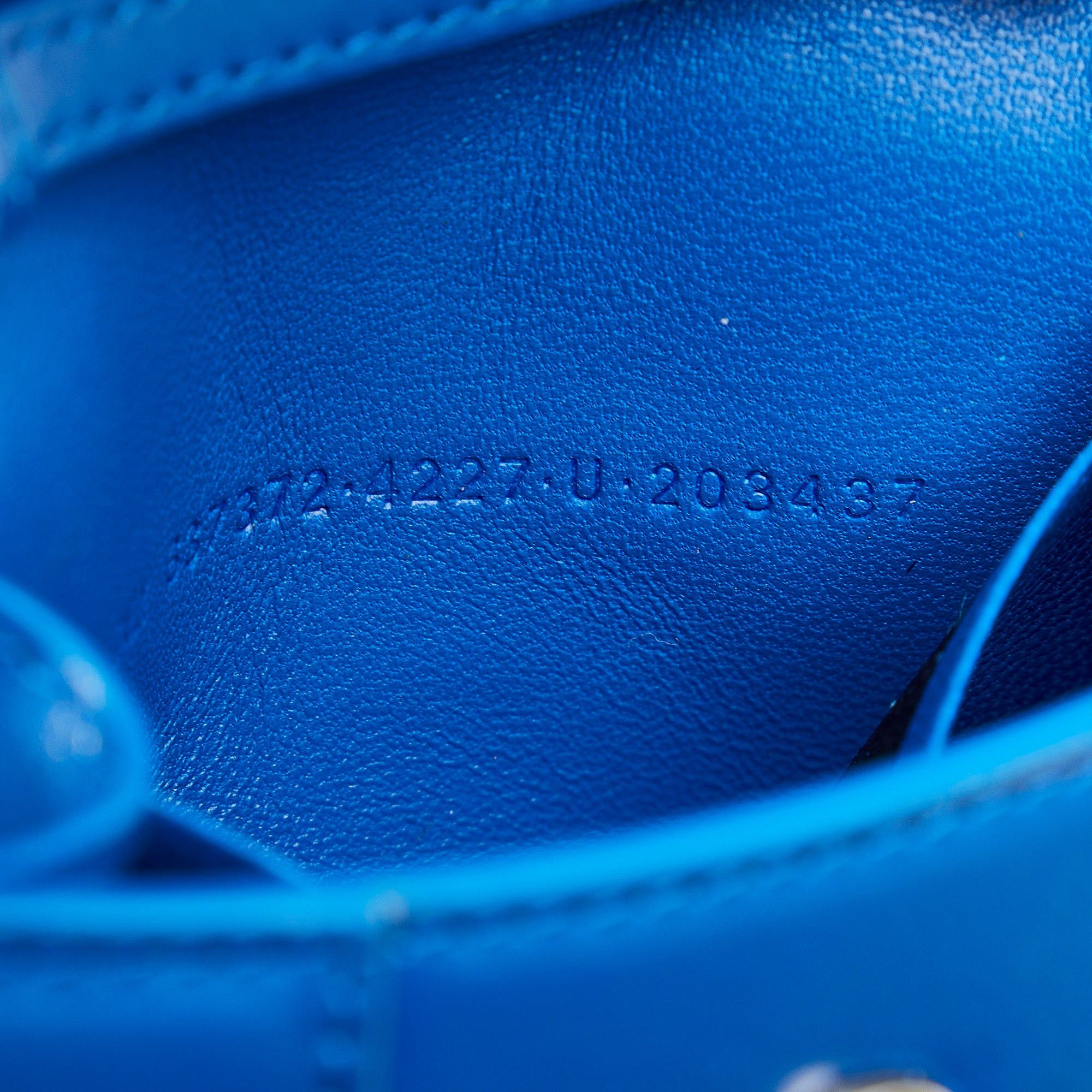 Balenciaga Balenciaga Mini Hourglass Blue Size ONE SIZE - 8 Thumbnail