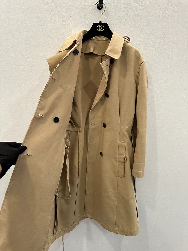 Dior Long Beige Trench Coat for Women