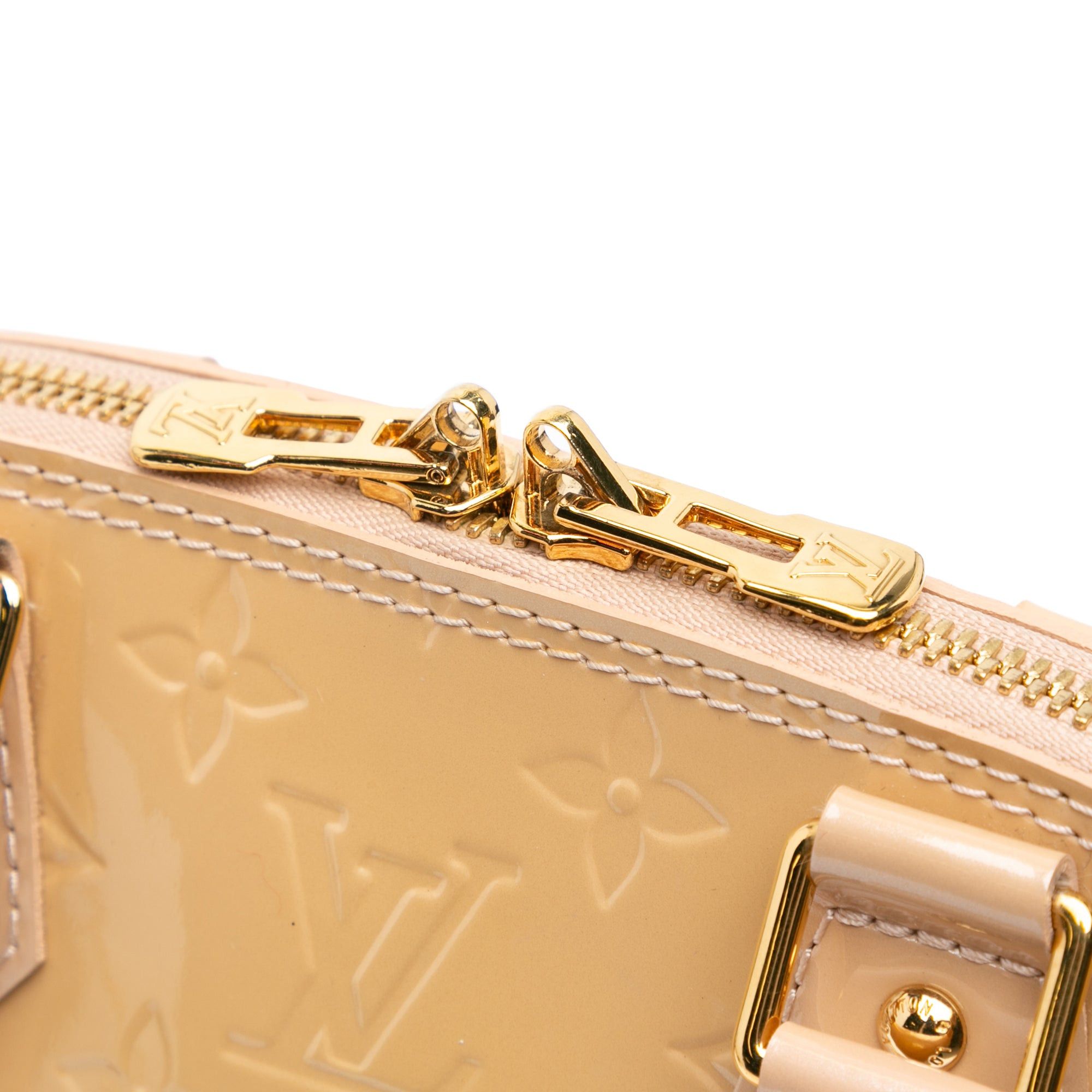 Louis Vuitton Louis Vuitton Monogram Vernis Alma BB Brown Size ONE SIZE - 6 Thumbnail