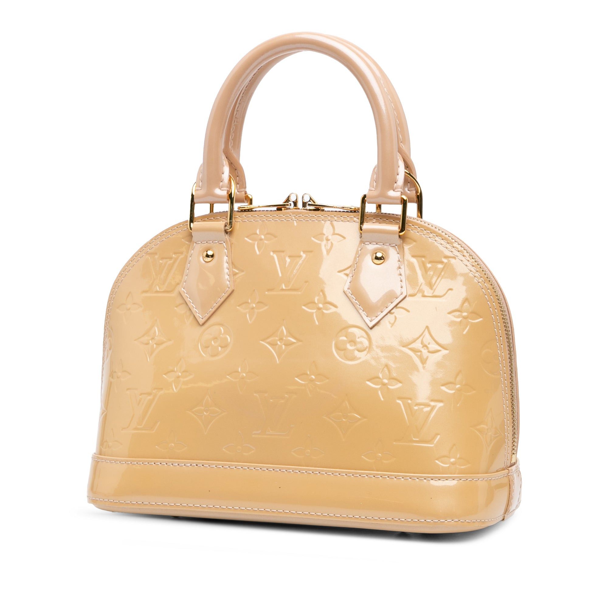 Louis Vuitton Louis Vuitton Monogram Vernis Alma BB Brown Size ONE SIZE - 2 Thumbnail