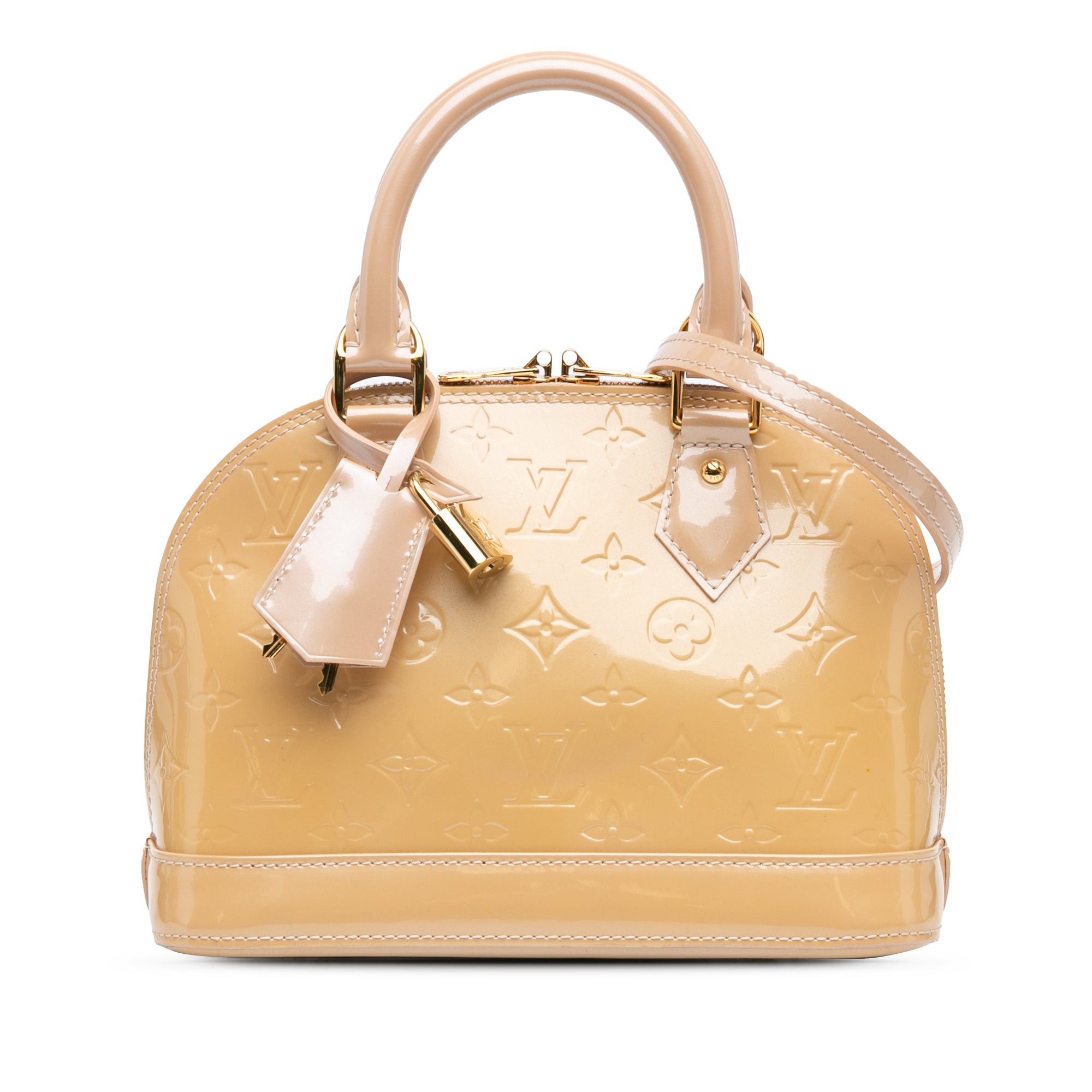 Louis Vuitton Louis Vuitton Monogram Vernis Alma BB Brown Size ONE SIZE - 10 Thumbnail