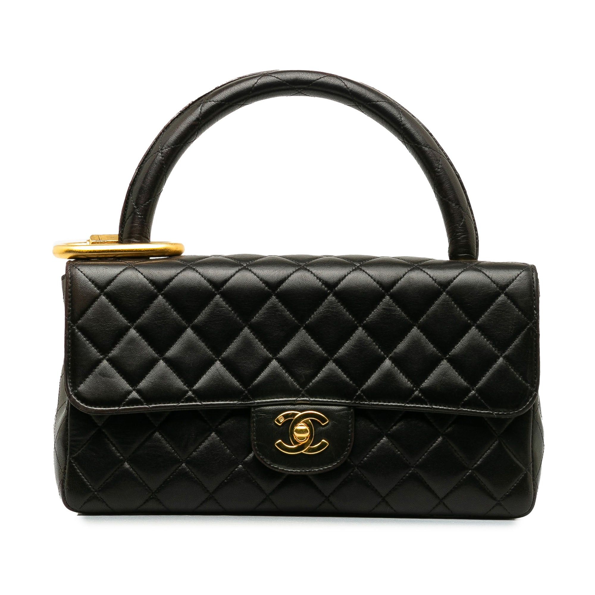 Chanel Chanel Classic Lambskin Kelly Flap Bag Set Black Size ONE SIZE - 5 Thumbnail