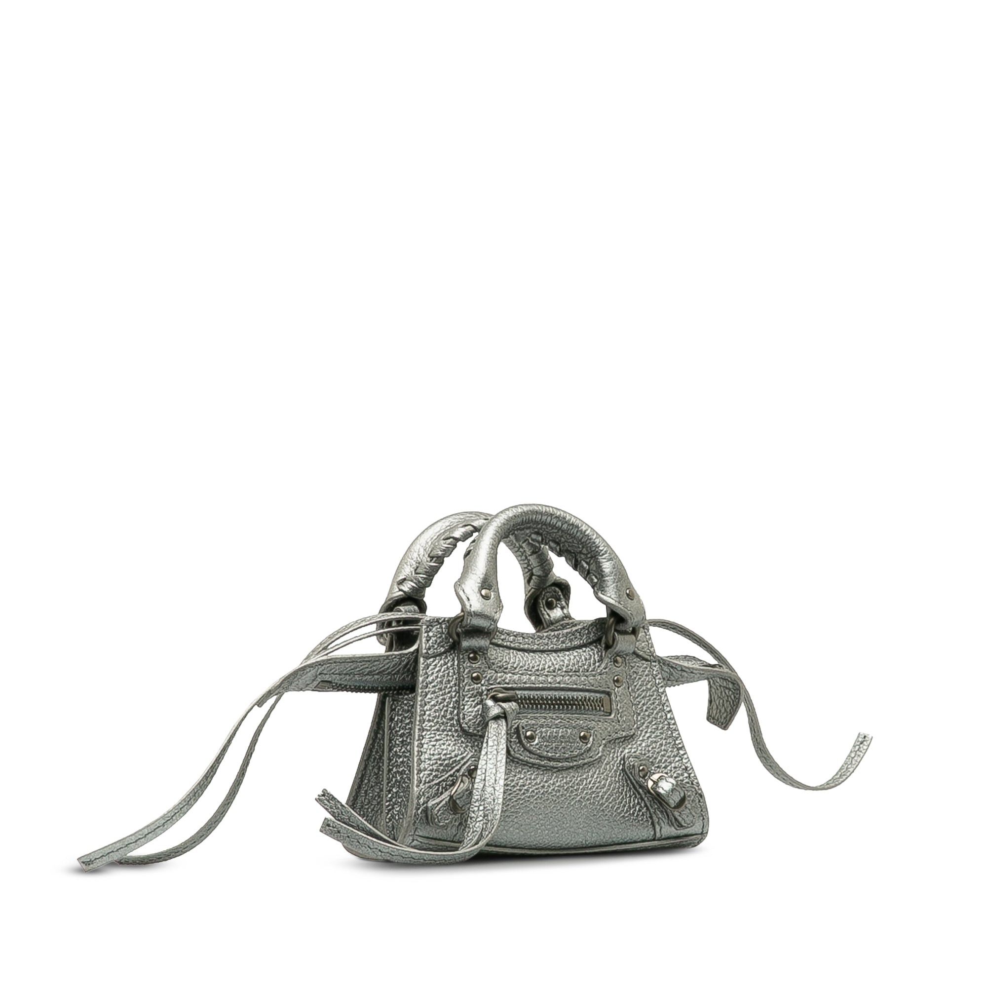 Balenciaga Balenciaga Super Nano Neo Classic City Silver Size ONE SIZE - 2 Thumbnail