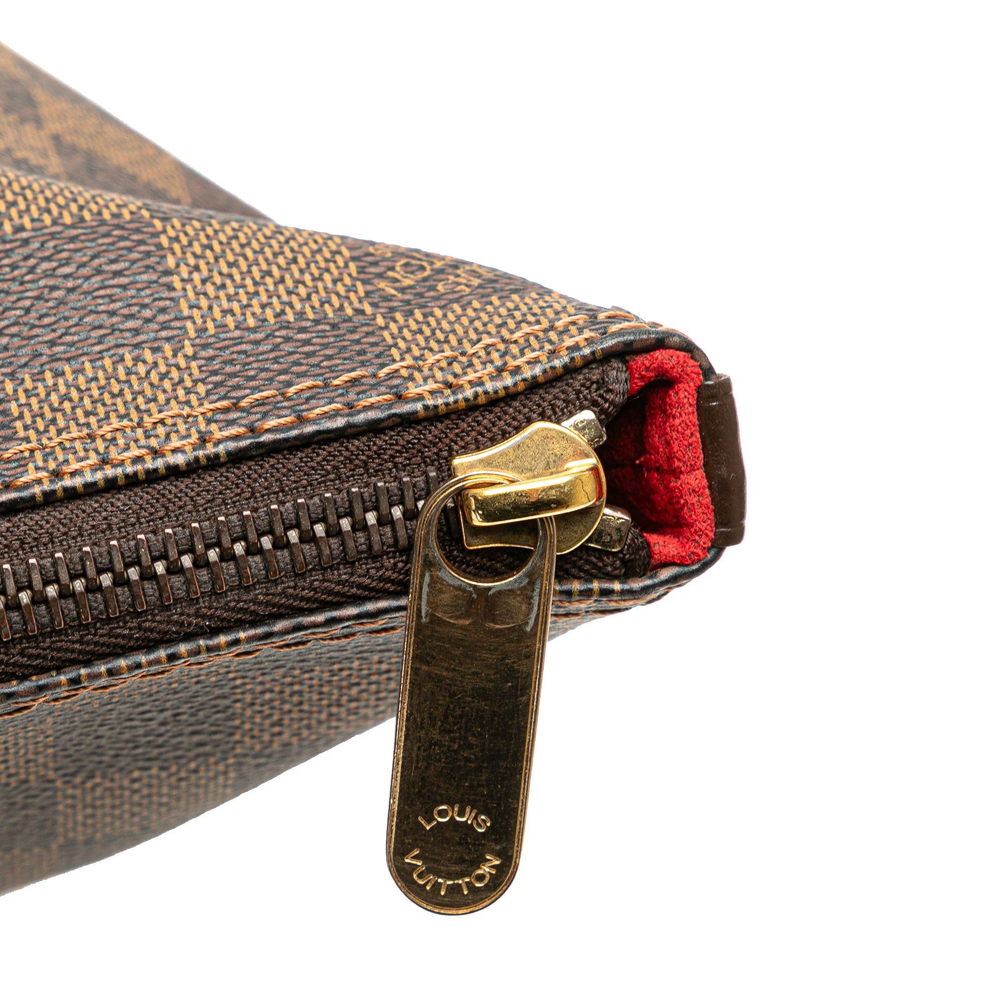 Louis Vuitton Louis Vuitton Damier Ebene Saleya PM Brown Size ONE SIZE - 6 Thumbnail
