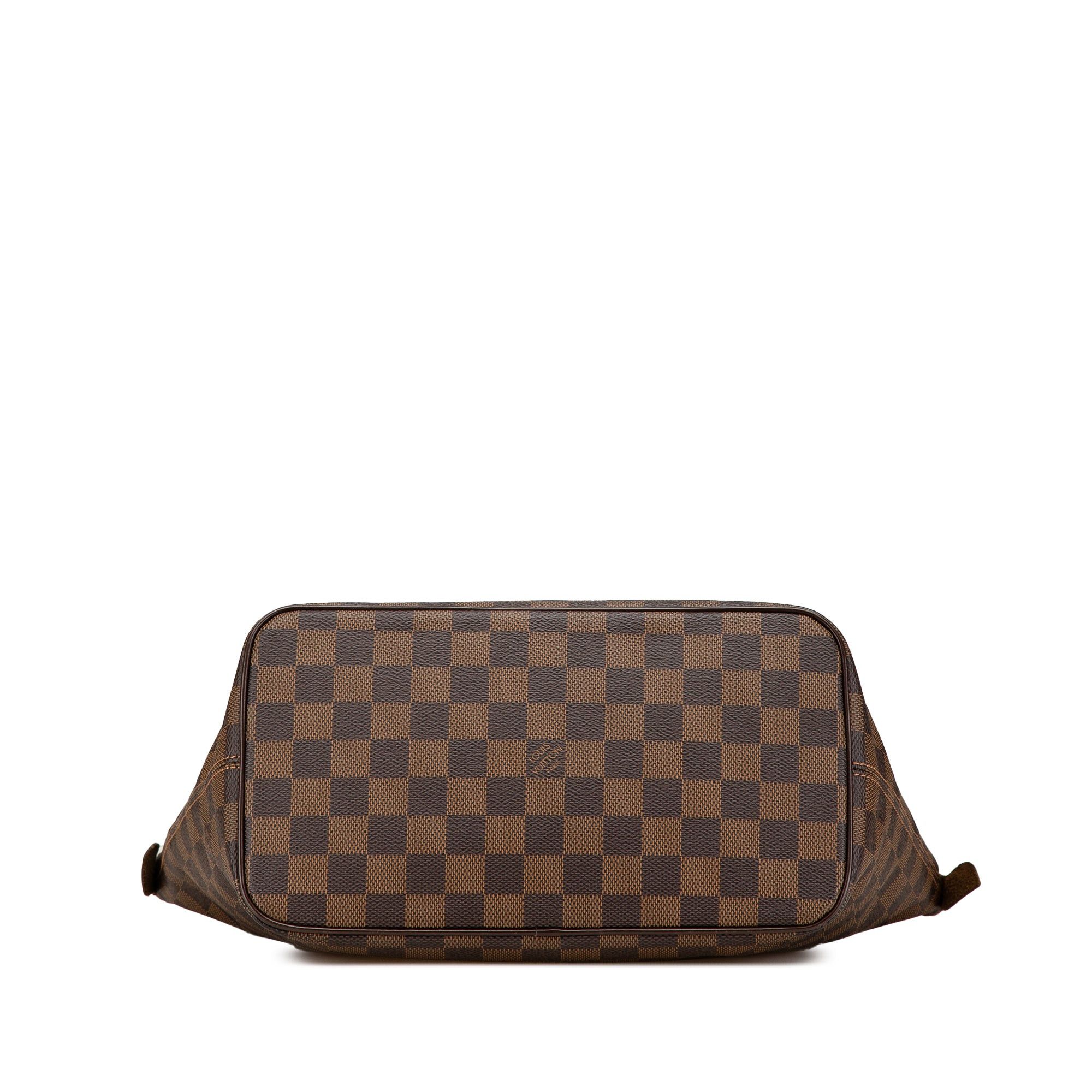 Louis Vuitton Louis Vuitton Damier Ebene Saleya PM Brown Size ONE SIZE - 3 Thumbnail