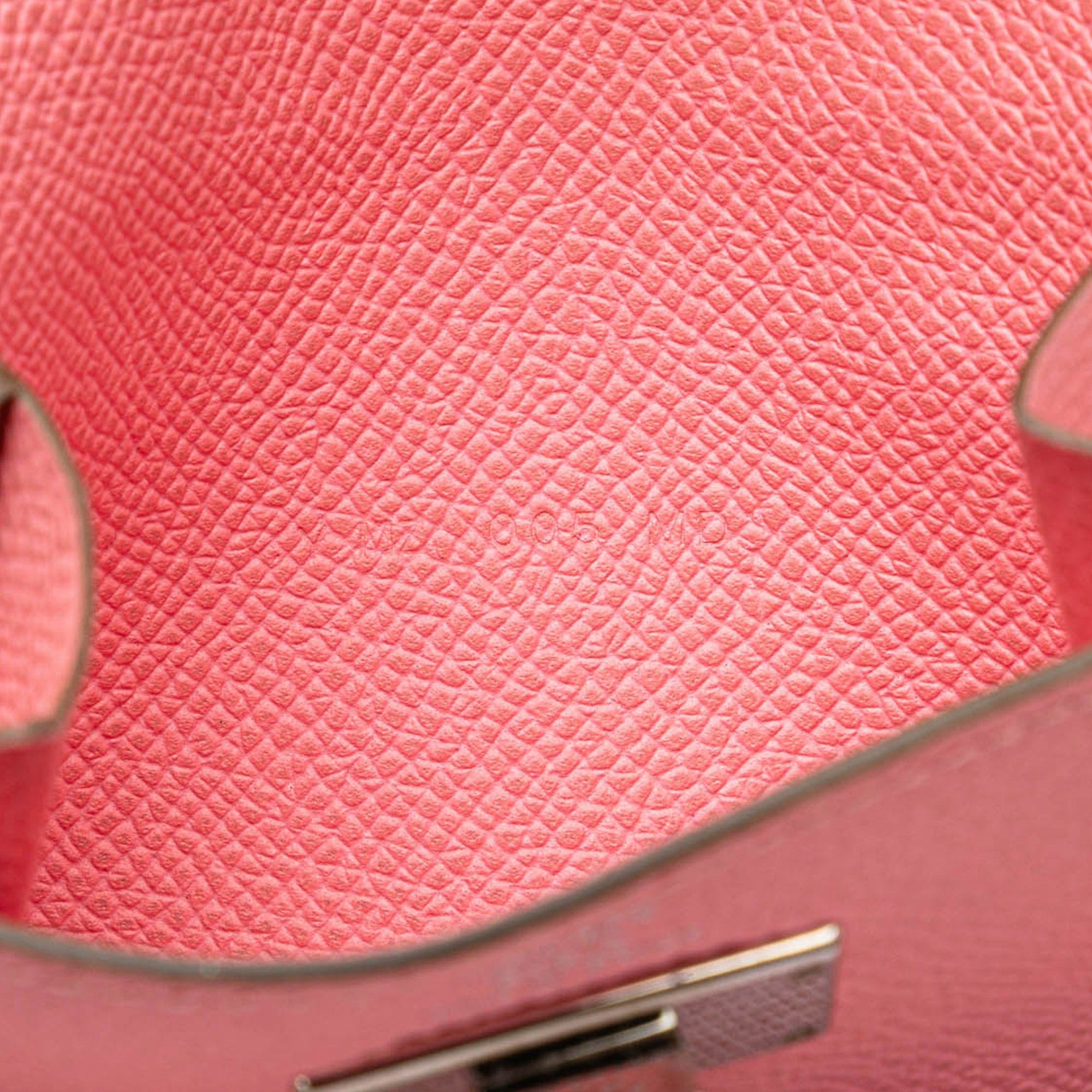 Hermes Hermès Epsom Kelly Pocket Compact Wallet Pink Size ONE SIZE - 7 Thumbnail