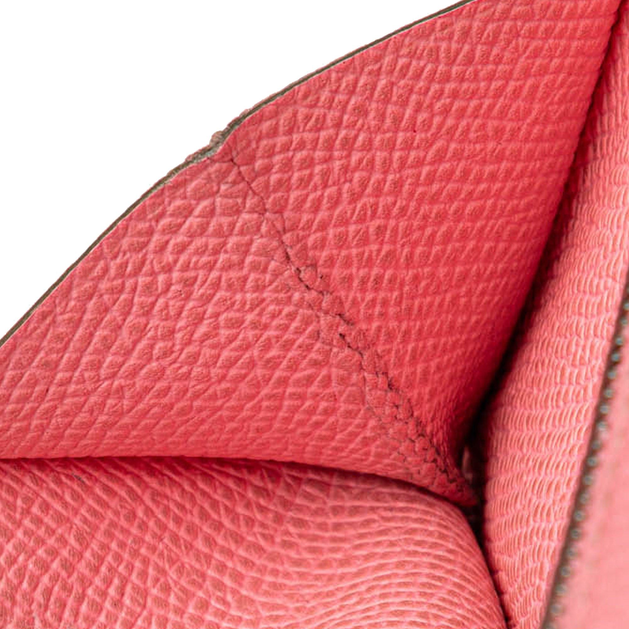 Hermes Hermès Epsom Kelly Pocket Compact Wallet Pink Size ONE SIZE - 9 Thumbnail