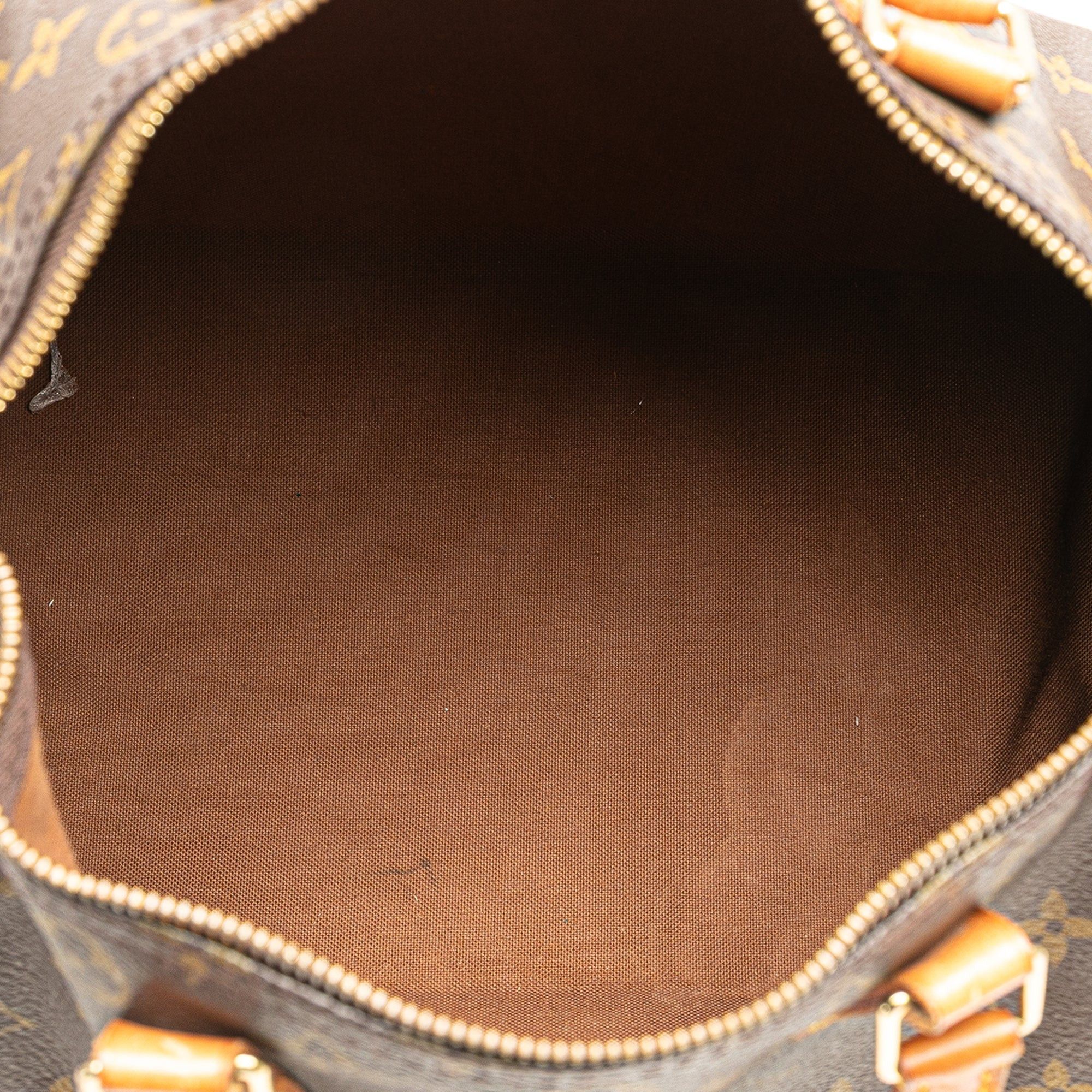 Louis Vuitton Louis Vuitton Monogram Speedy 30 Brown Size ONE SIZE - 4 Thumbnail