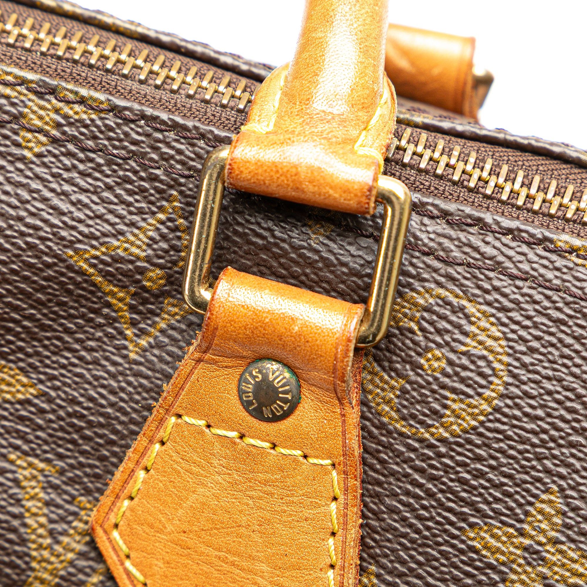 Louis Vuitton Louis Vuitton Monogram Speedy 30 Brown Size ONE SIZE - 9 Thumbnail