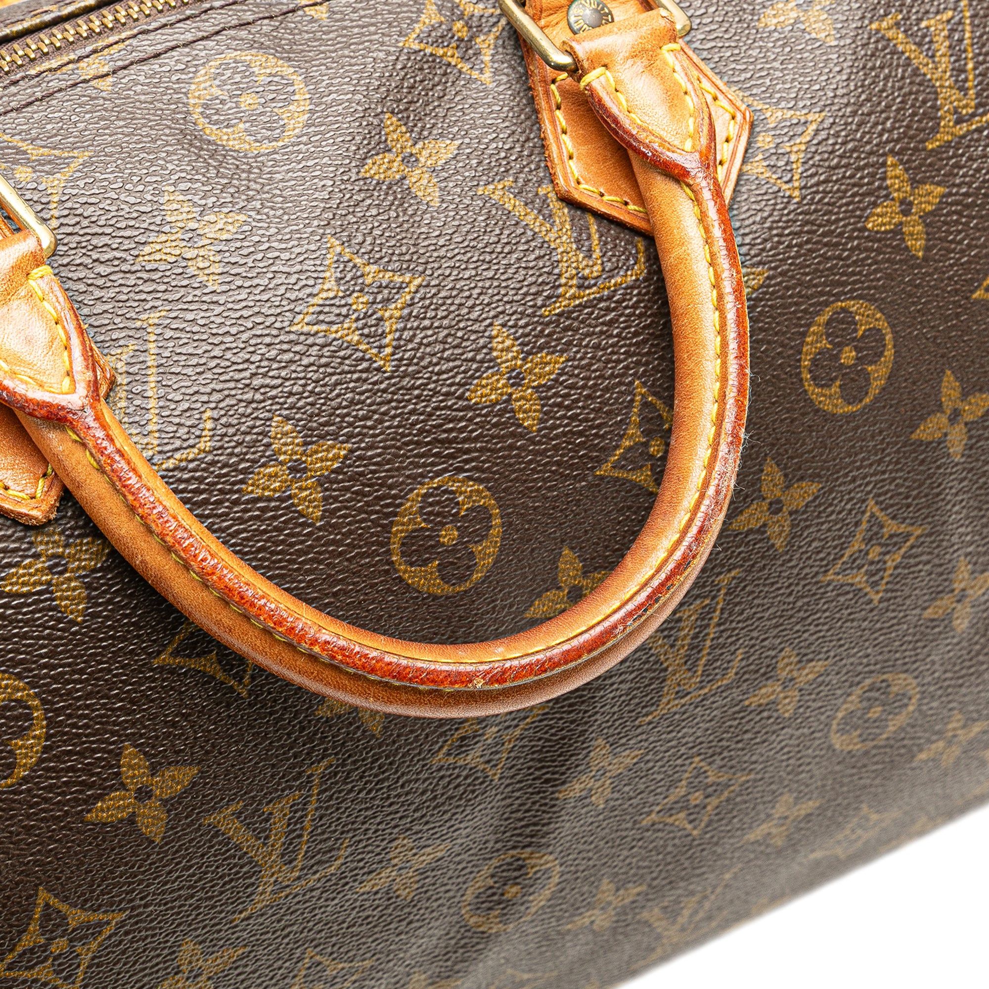 Louis Vuitton Louis Vuitton Monogram Speedy 30 Brown Size ONE SIZE - 11 Thumbnail