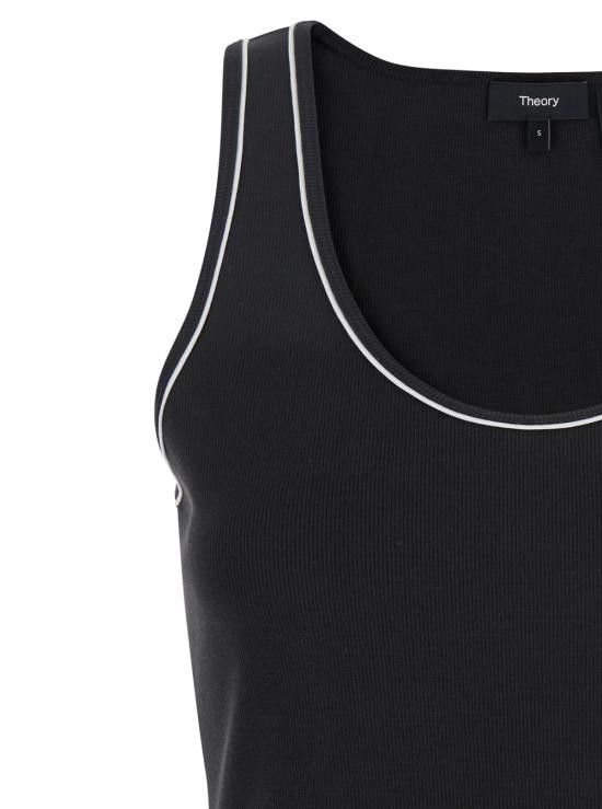 Theory THEORY Women Tops P0124511001 Black Size S / US 4 / IT 40 - 3 Thumbnail