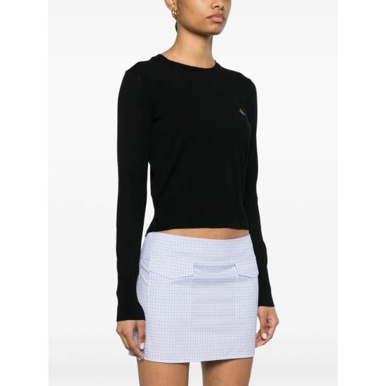 Vivienne Westwood VIVIENNE WESTWOOD Women Tops 1803002S Y003F N401 BLACK Size XS / US 0-2 / IT 36-38 - 2 Thumbnail