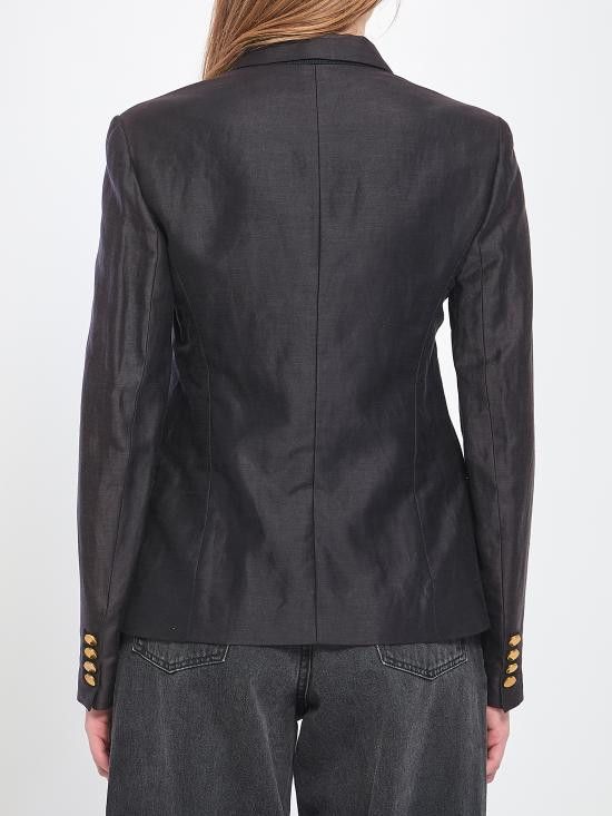 Celine CELINE Women Jackets 97636 BLACK Size S / US 4 / IT 40 - 2 Thumbnail