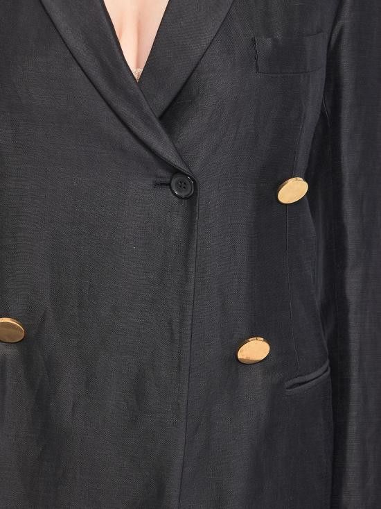 Celine CELINE Women Jackets 97636 BLACK Size S / US 4 / IT 40 - 3 Thumbnail
