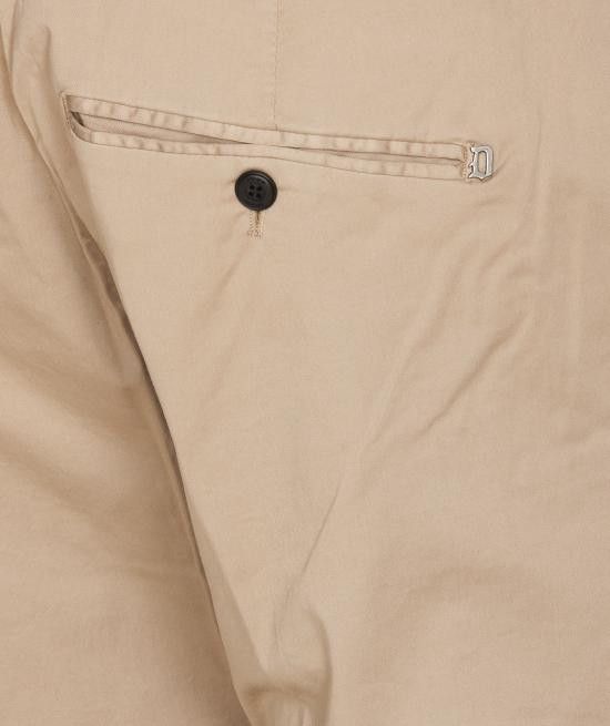 Dondup DONDUP Men Straight Pants UP235 RSE036U PTD019 Beige Size US 34 / EU 50 - 3 Thumbnail
