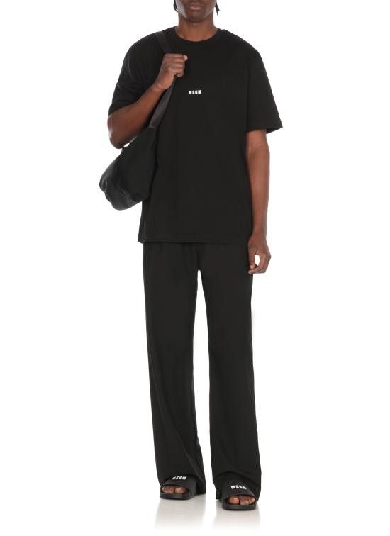MSGM MSGM Men T-Shirts 2000MM500 20000299 Black Size US M / EU 48-50 / 2 - 5 Thumbnail