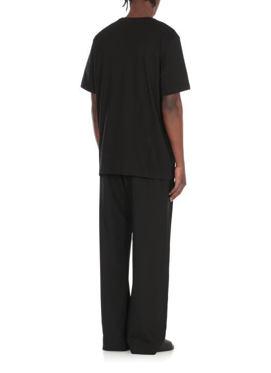 MSGM MSGM Men T-Shirts 2000MM500 20000299 Black Size US M / EU 48-50 / 2 - 3 Thumbnail