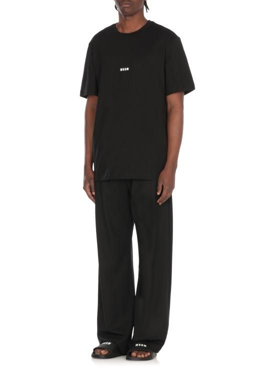 MSGM MSGM Men T-Shirts 2000MM500 20000299 Black Size US XS / EU 42 / 0 - 2 Thumbnail