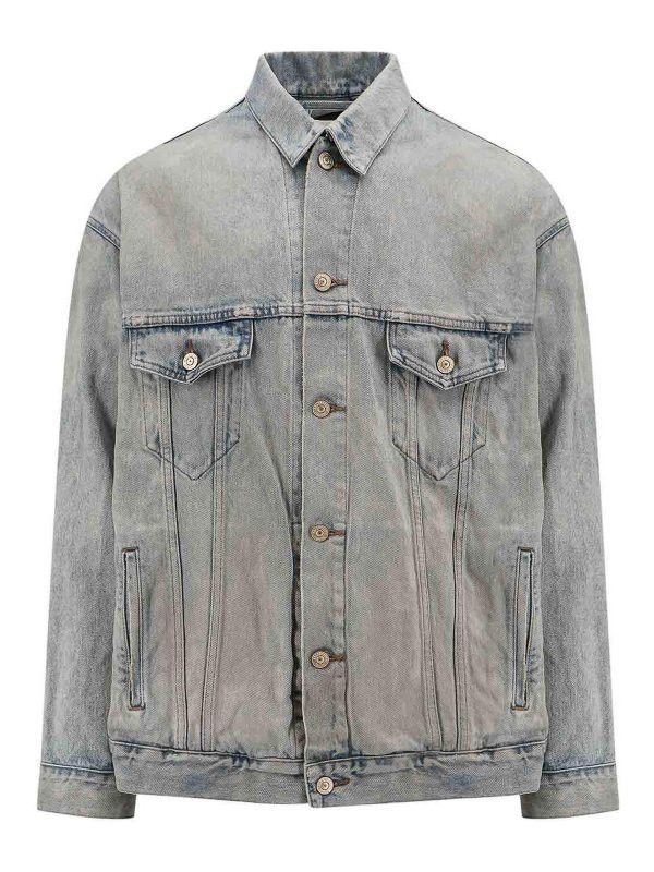 Balenciaga Back Flip Large Fit Jacket Size US S / EU 44-46 / 1 - 2 Thumbnail