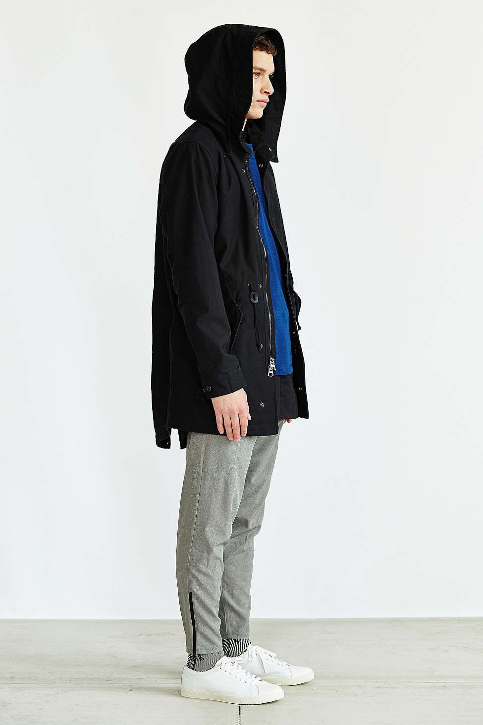 AI x UO Long Fishtail Parka