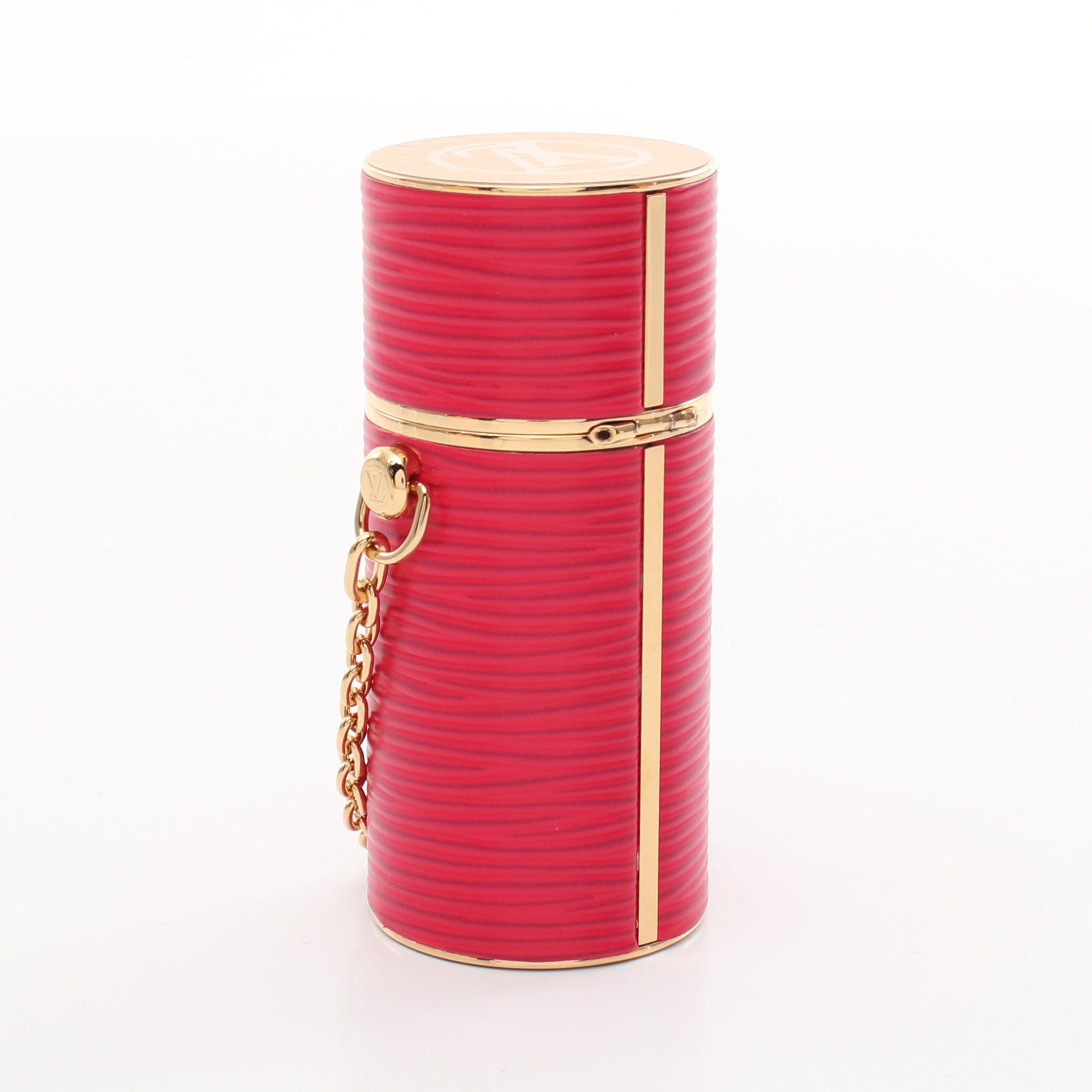 Louis Vuitton Louis Vuitton Lipstick Case Epi Accessory Leather Pink Gold With Chain Strap Size ONE SIZE - 2 Thumbnail
