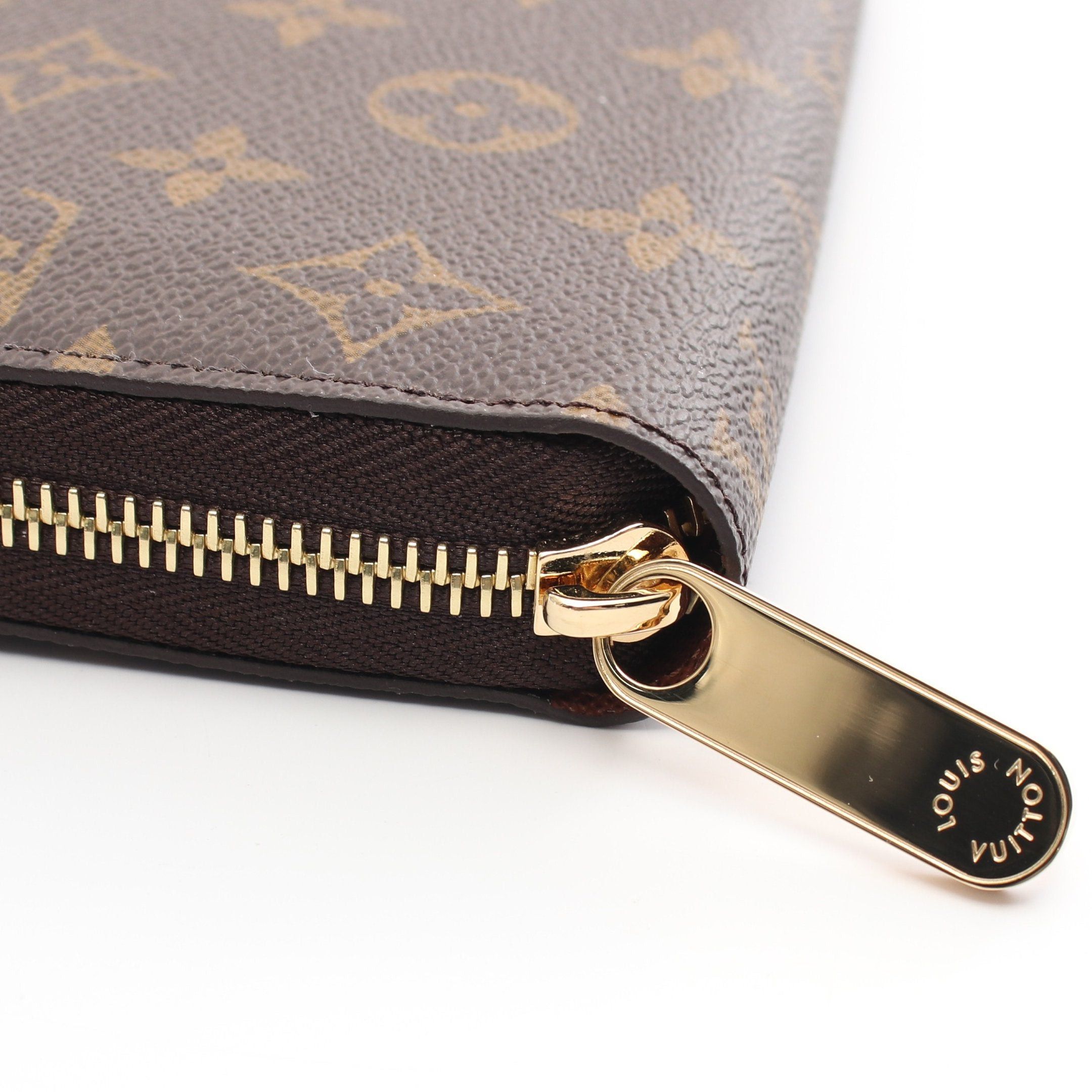 Louis Vuitton Louis Vuitton Zippy Wallet Monogram Round Zipper Long Brown Size ONE SIZE - 7 Thumbnail