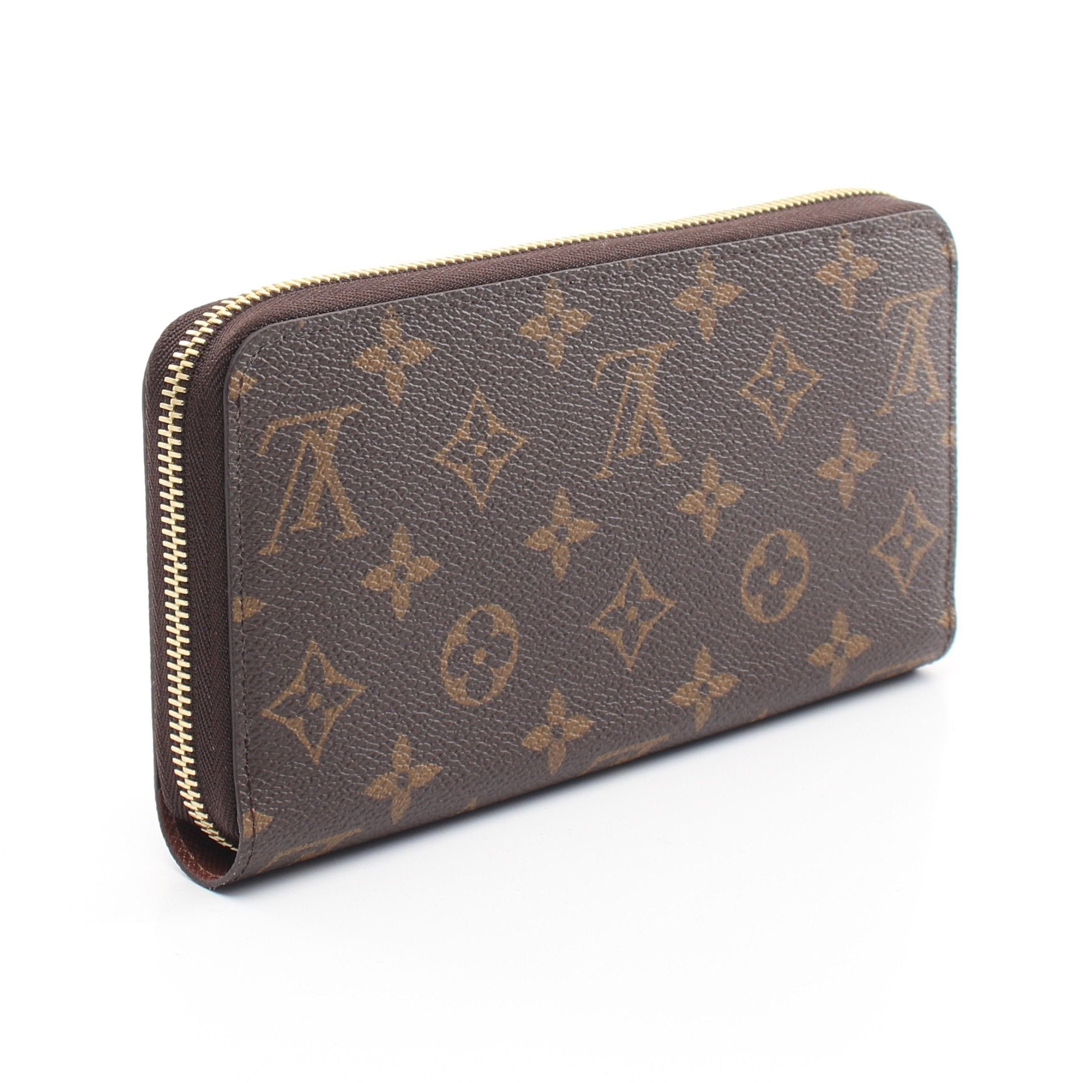 Louis Vuitton Louis Vuitton Zippy Wallet Monogram Round Zipper Long Brown Size ONE SIZE - 2 Thumbnail