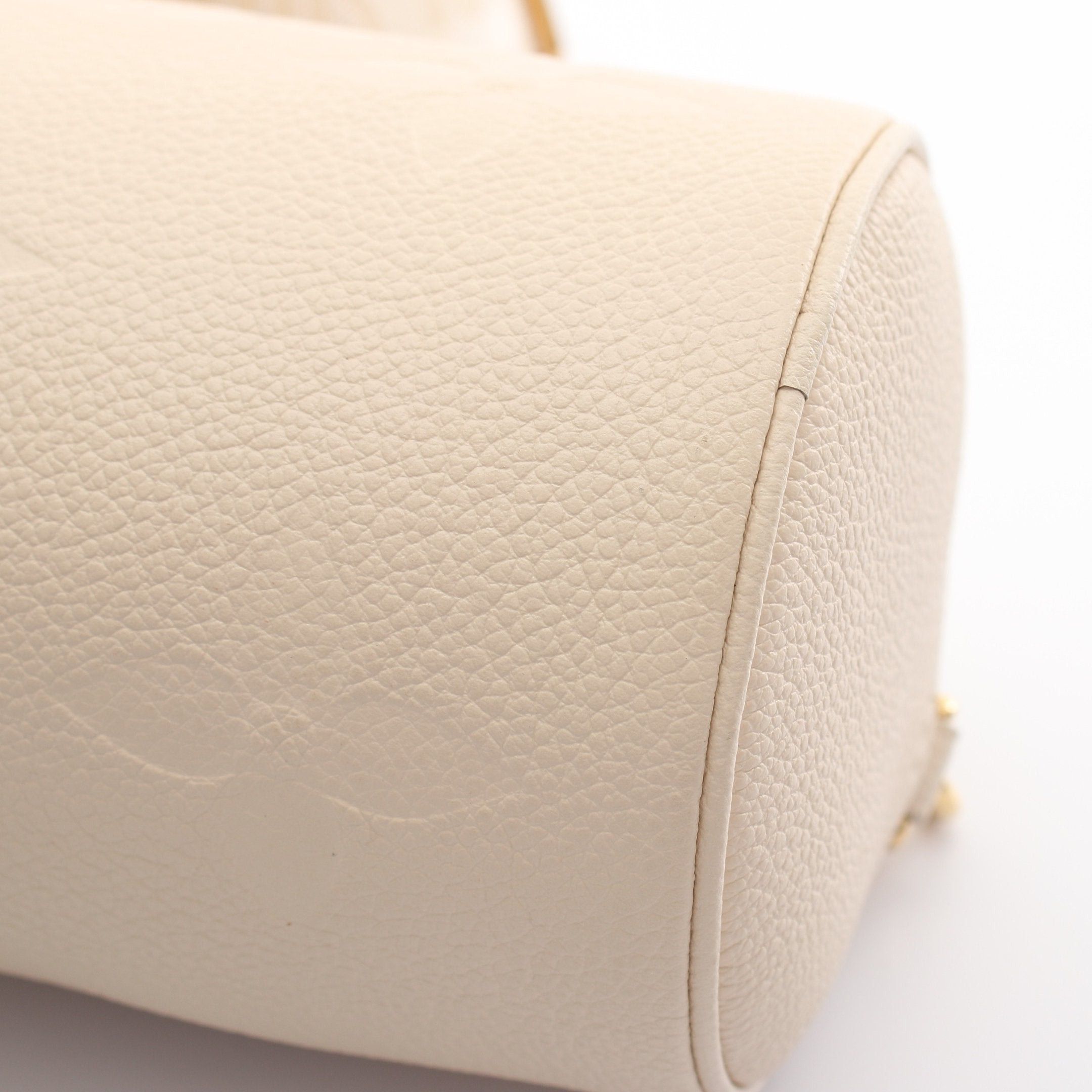 Louis Vuitton Louis Vuitton Papillon Bb Monogram Empreinte Claim Handbag Leather Ivory Size ONE SIZE - 8 Thumbnail