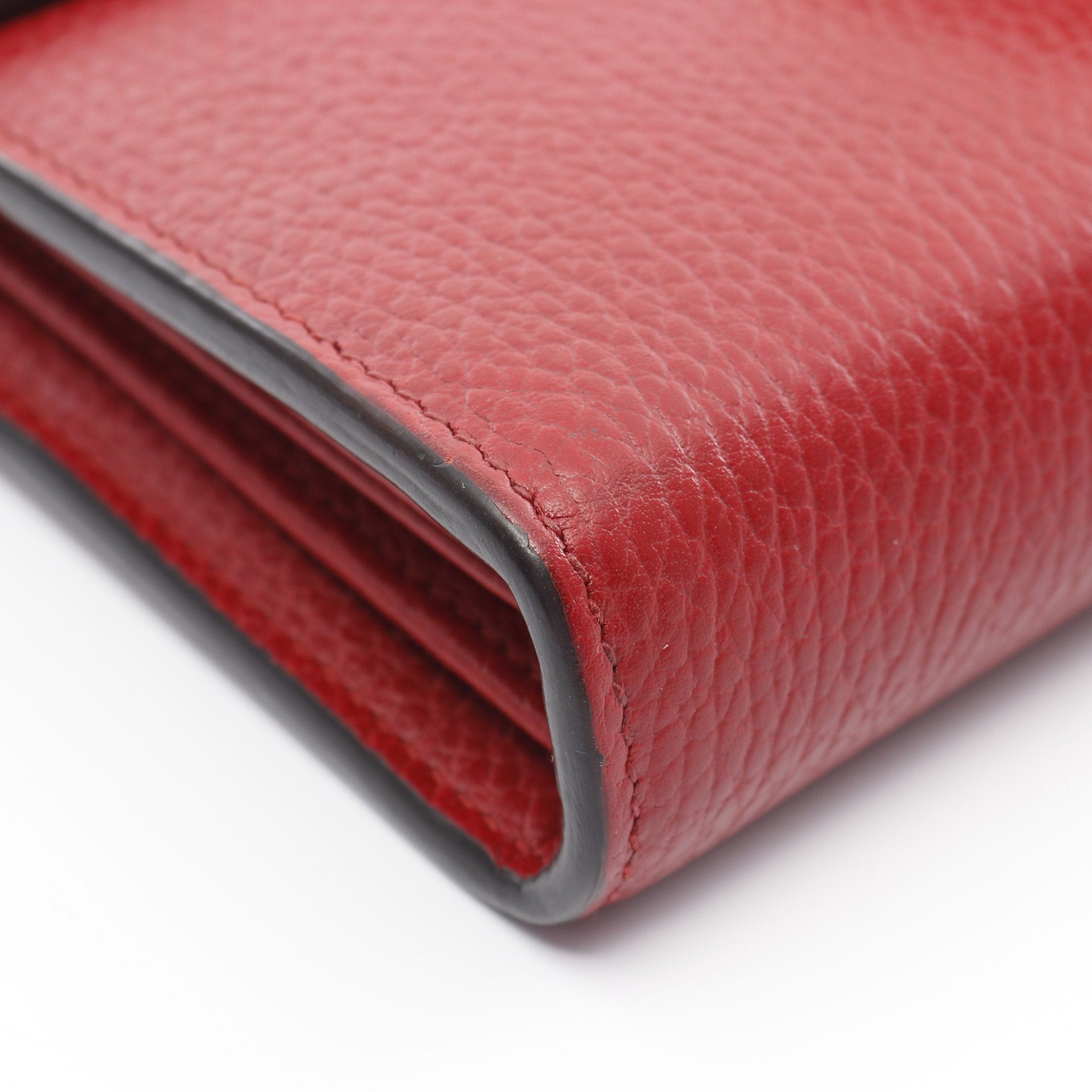 Gucci Gucci Dionysus Chain Wallet Leather Red Size ONE SIZE - 5 Thumbnail