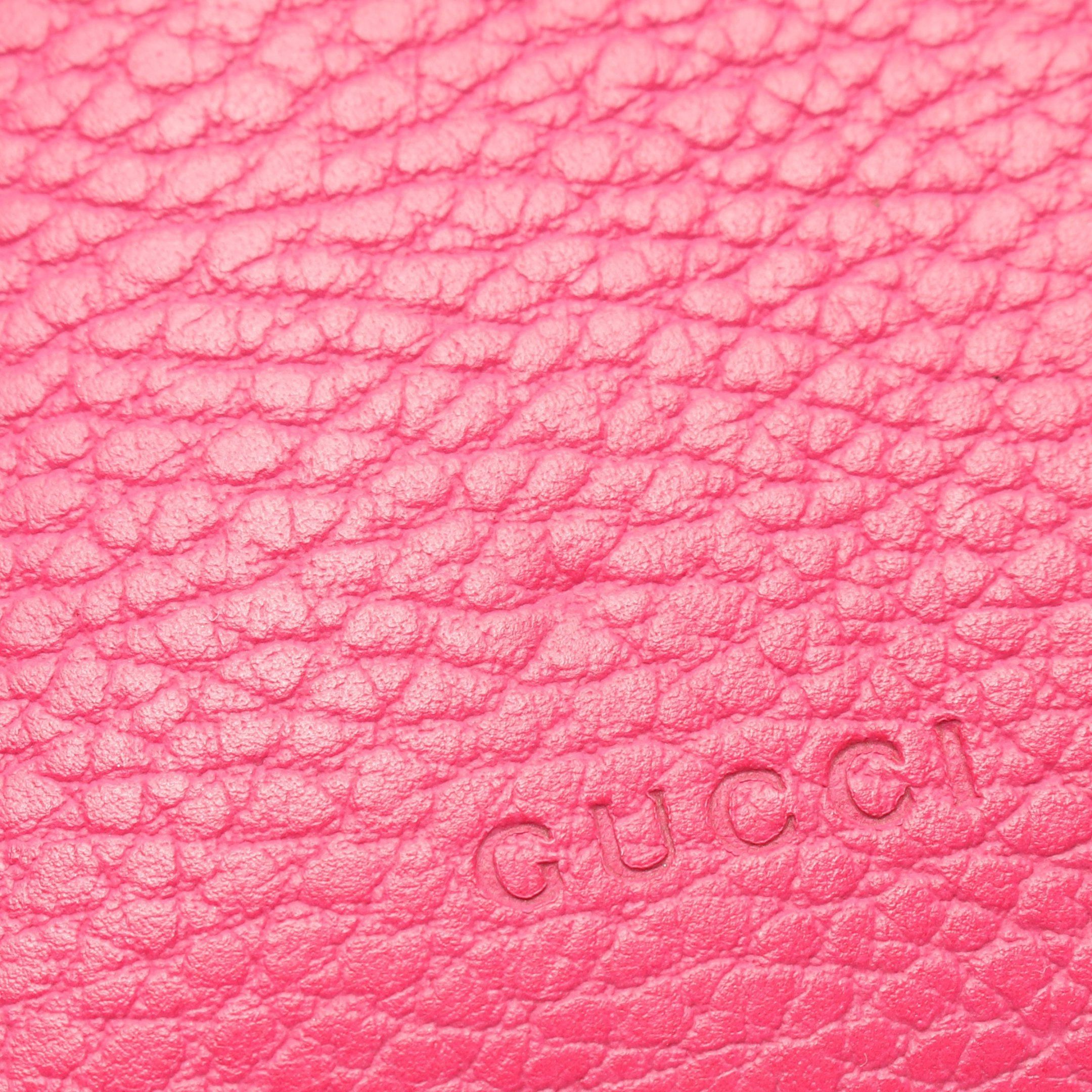 Gucci Gucci Dionysus Chain Wallet Leather Pink Size ONE SIZE - 8 Thumbnail