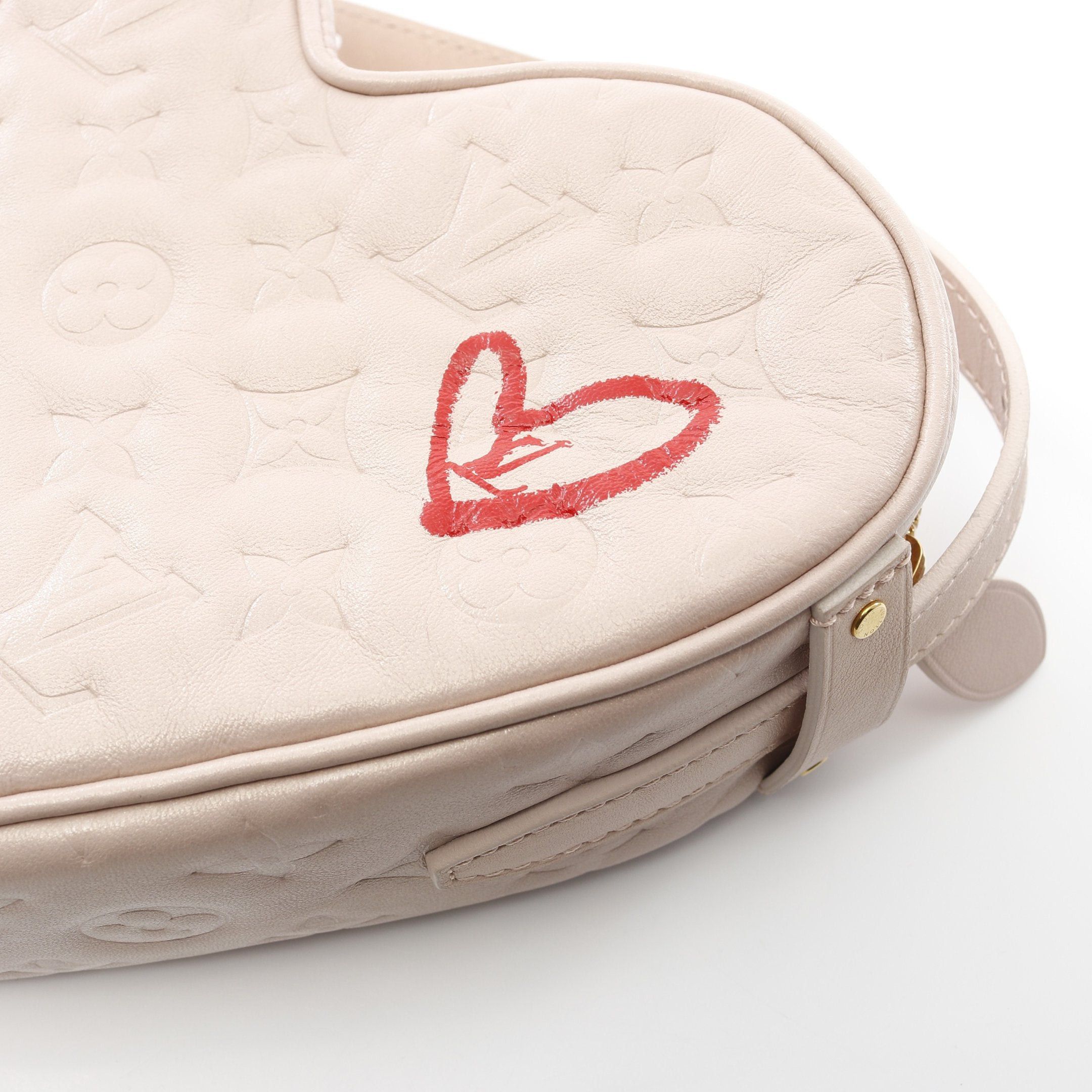 Louis Vuitton Louis Vuitton Sack Cool Fallin Love Monogram Shoulder Bag Leather Light Pink Size ONE SIZE - 5 Thumbnail