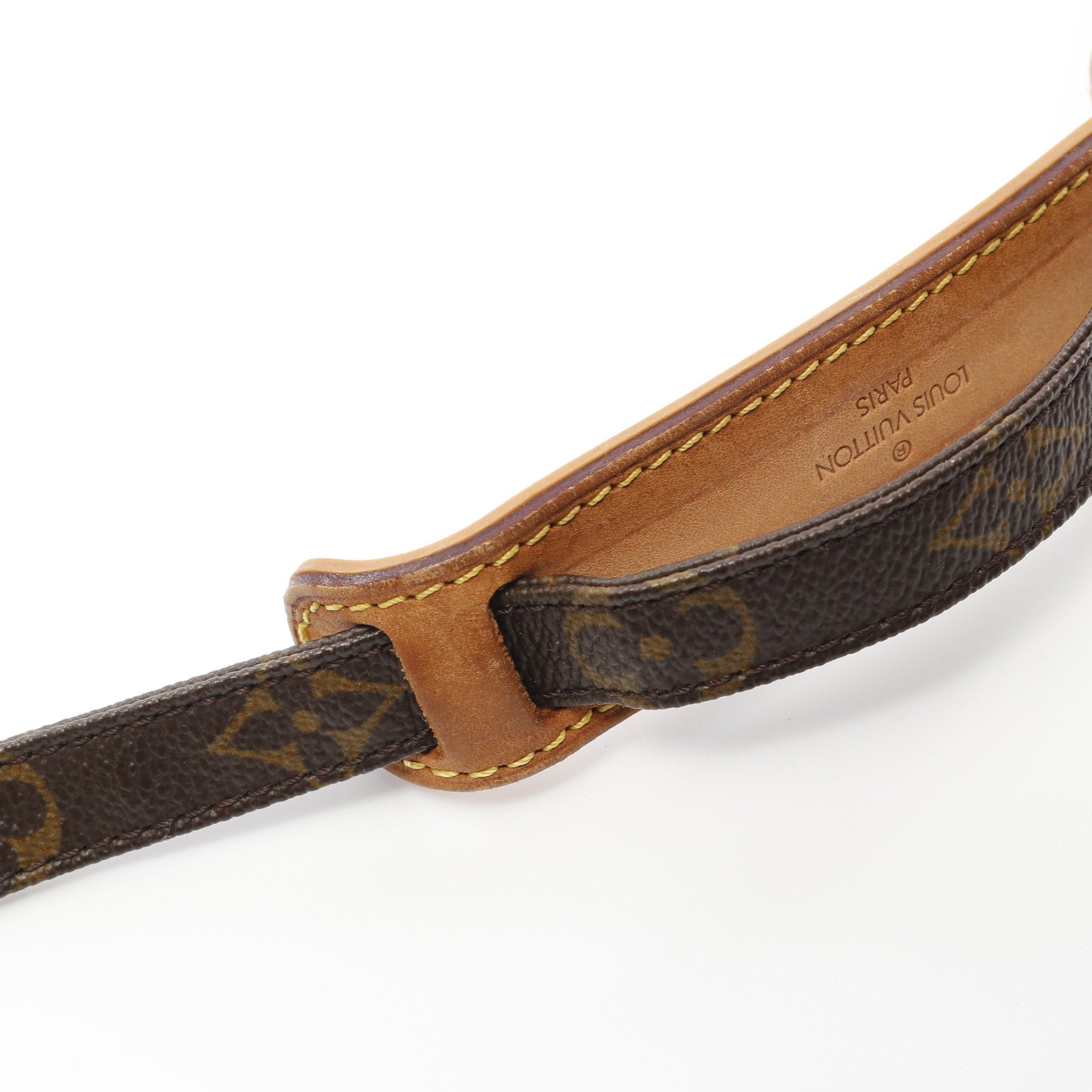 Louis Vuitton Louis Vuitton Amazon Monogram Shoulder Bag Leather Brown Size ONE SIZE - 12 Thumbnail