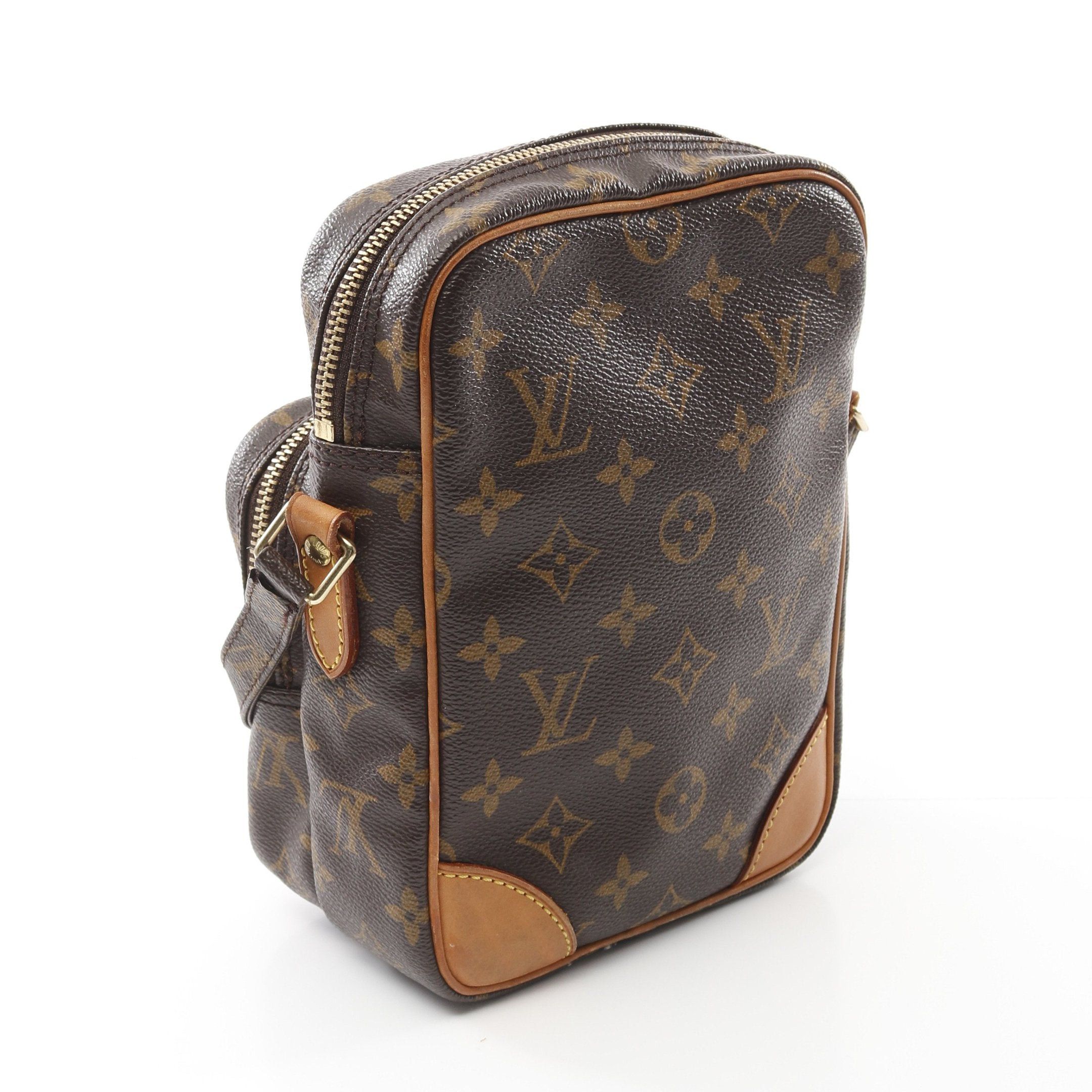 Louis Vuitton Louis Vuitton Amazon Monogram Shoulder Bag Leather Brown Size ONE SIZE - 2 Thumbnail