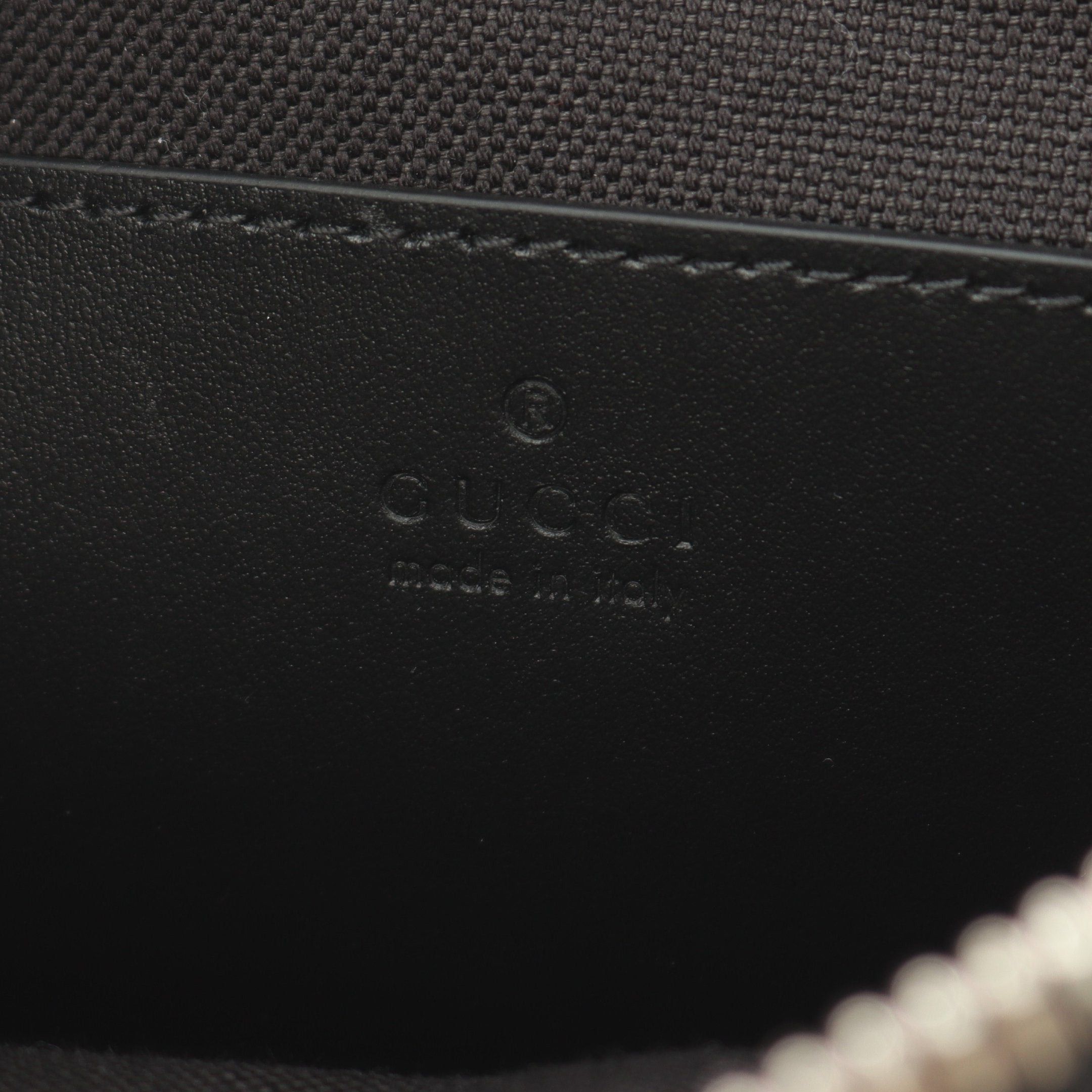Gucci Gucci Gg Supreme Small Shoulder Bag Leather Black Size ONE SIZE - 4 Thumbnail