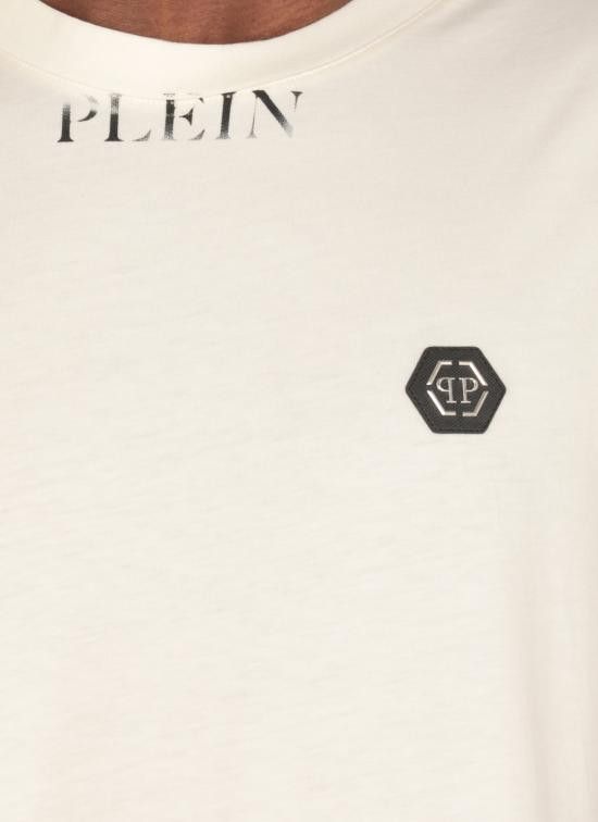 Philipp Plein PHILIPP PLEIN Men T-Shirts PAECMTK8252 PJY002N01OF White Size US XL / EU 56 / 4 - 4 Thumbnail