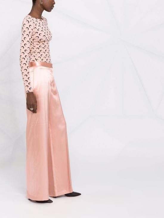 Alexander McQueen ALEXANDER MCQUEEN Women Straight Pants 583746 QEAC98011 Pink Size 27" / US 4 / IT 40 - 4 Thumbnail