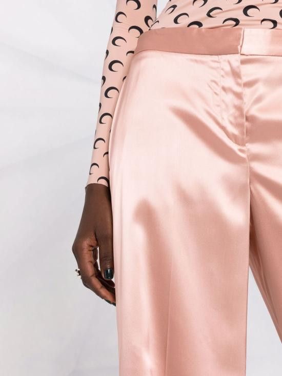 Alexander McQueen ALEXANDER MCQUEEN Women Straight Pants 583746 QEAC98011 Pink Size 27" / US 4 / IT 40 - 3 Thumbnail