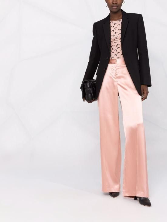 Alexander McQueen ALEXANDER MCQUEEN Women Straight Pants 583746 QEAC98011 Pink Size 27" / US 4 / IT 40 - 8 Thumbnail