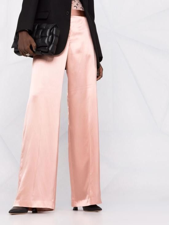 Alexander McQueen ALEXANDER MCQUEEN Women Straight Pants 583746 QEAC98011 Pink Size 27" / US 4 / IT 40 - 6 Thumbnail