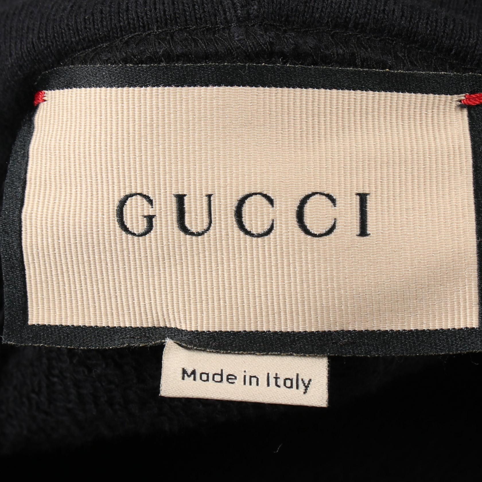 Gucci Gucci Gucci 700117 Cotton Hoodie Cotton Sweatshirts & Hoodies 700117 Size ONE SIZE - 3 Thumbnail