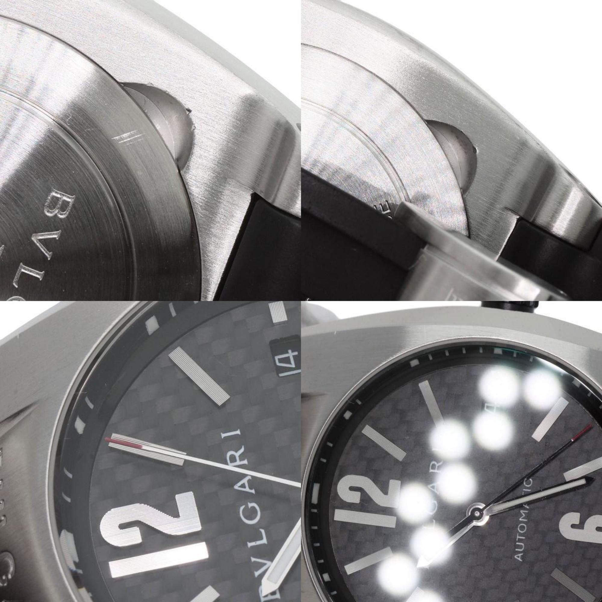 Bvlgari Bvlgari EG40 Ergon Carbon Watch Stainless Steel Rubber Men's Size ONE SIZE - 9 Thumbnail