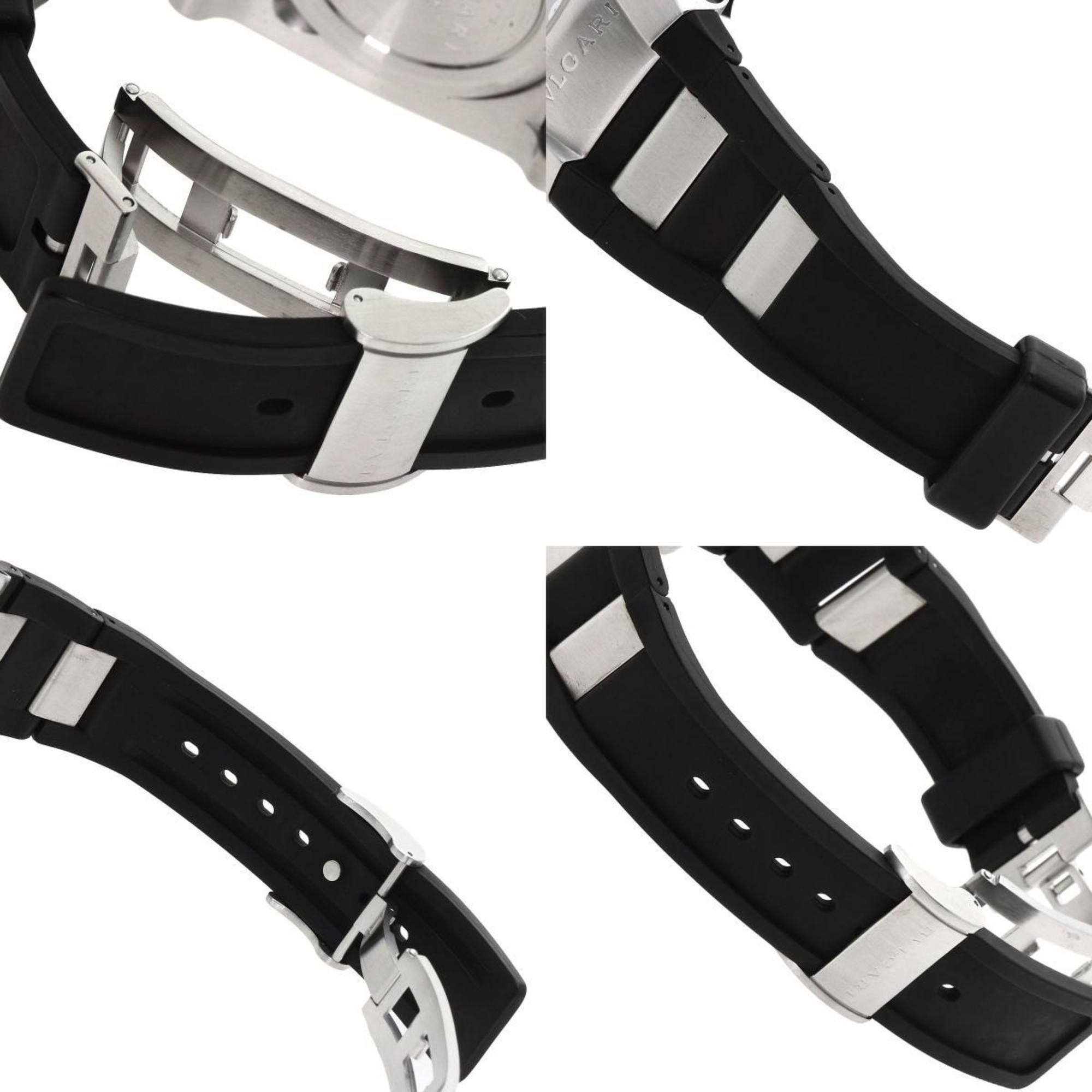 Bvlgari Bvlgari EG40 Ergon Carbon Watch Stainless Steel Rubber Men's Size ONE SIZE - 5 Thumbnail