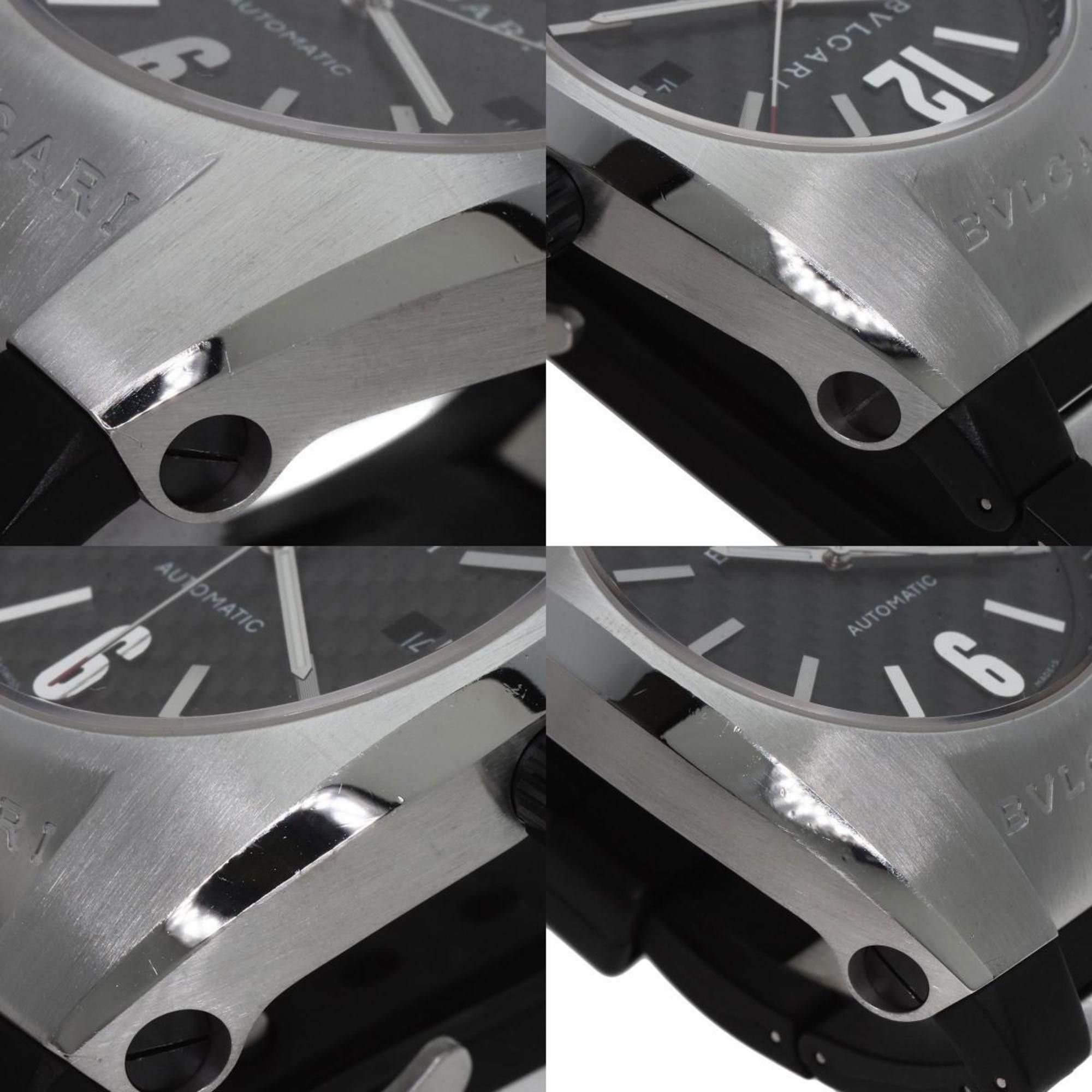 Bvlgari Bvlgari EG40 Ergon Carbon Watch Stainless Steel Rubber Men's Size ONE SIZE - 7 Thumbnail