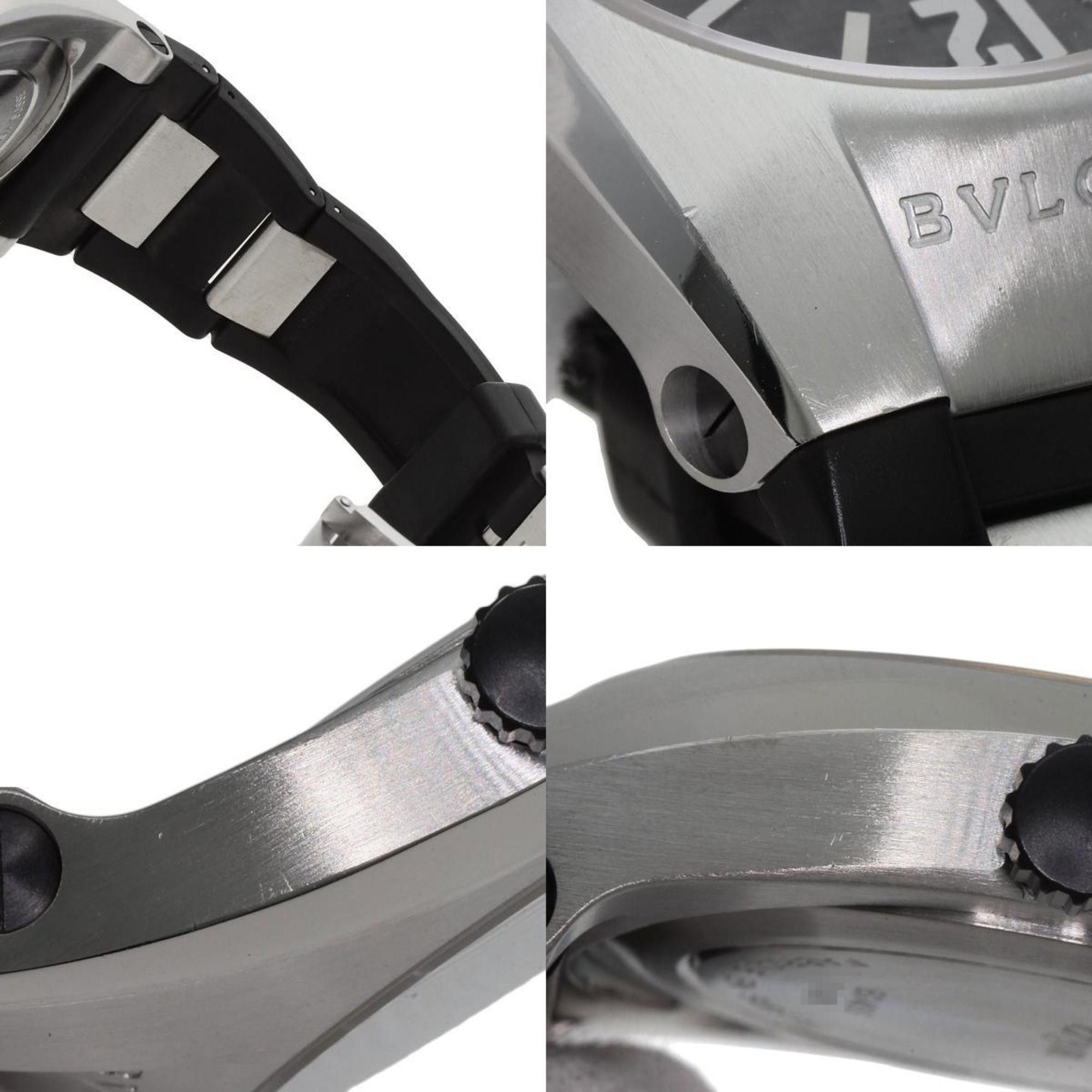 Bvlgari Bvlgari EG40 Ergon Carbon Watch Stainless Steel Rubber Men's Size ONE SIZE - 6 Thumbnail