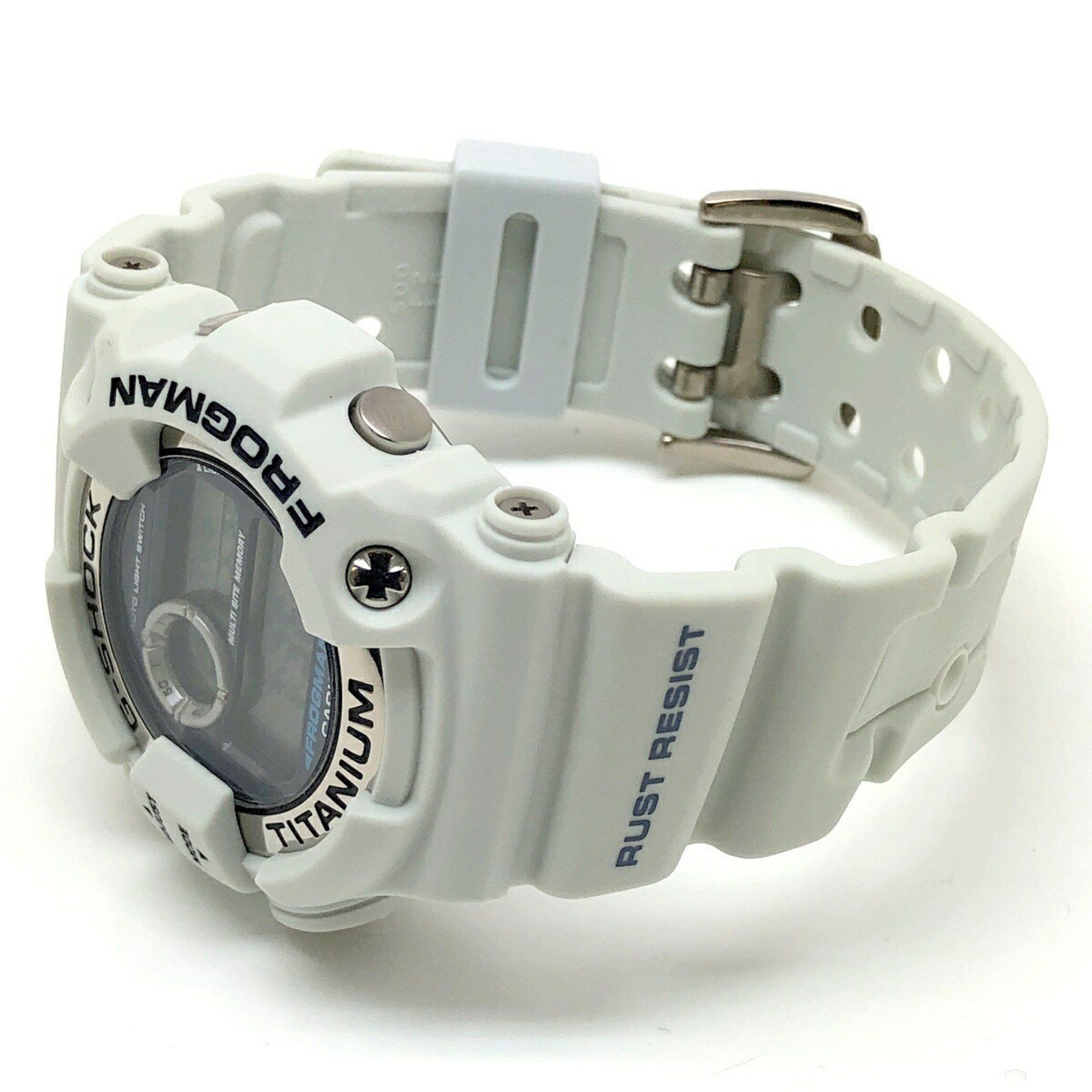 Casio G-SHOCK CASIO Watch DW-9900LG-8 FROGMAN MEN IN WHITE GRAY Frogman Men in White Gray 3rd generation compact model Released May 2000 Mikunigaoka store ITB1NYZ2Y804 Size ONE SIZE - 5 Thumbnail