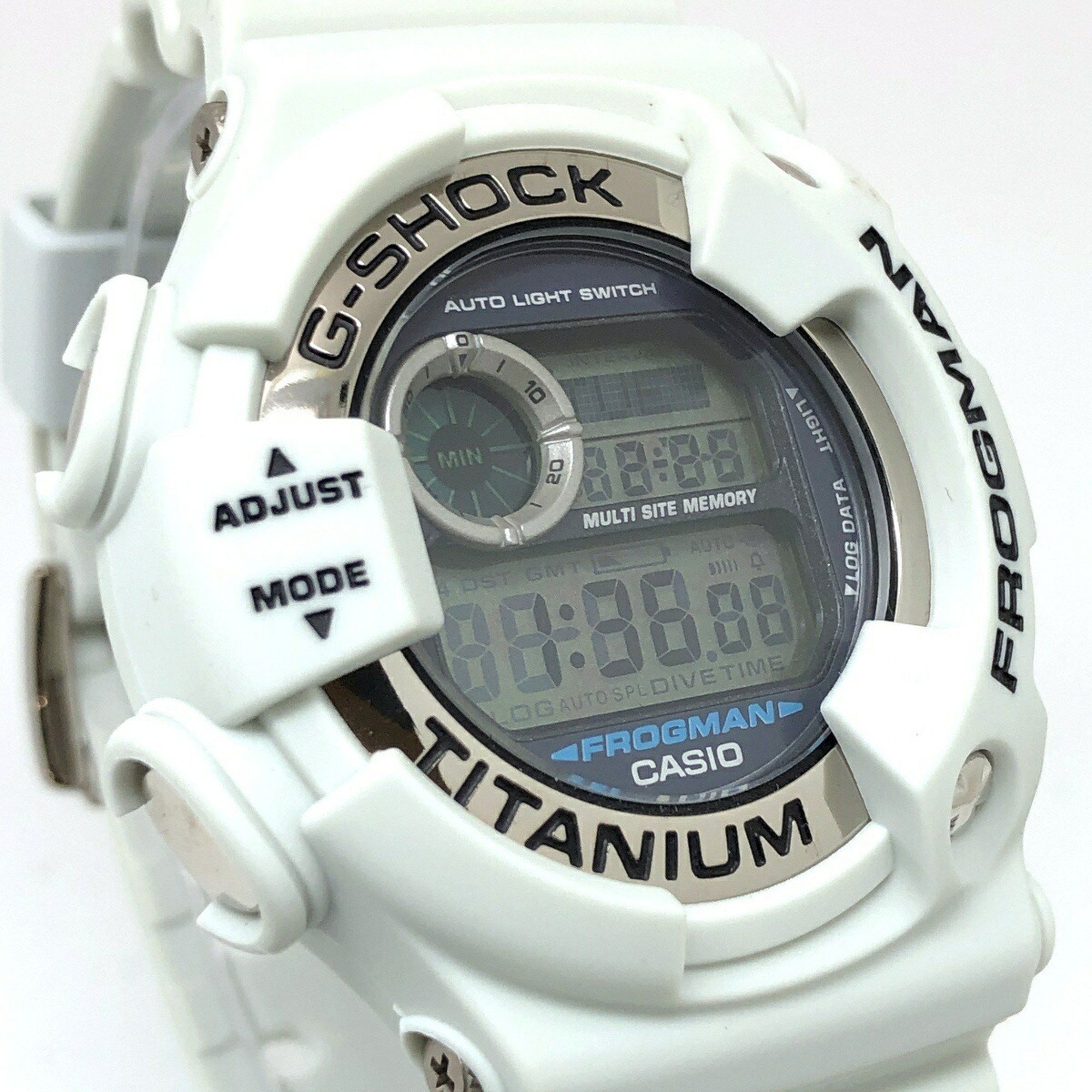 Casio G-SHOCK CASIO Watch DW-9900LG-8 FROGMAN MEN IN WHITE GRAY Frogman Men in White Gray 3rd generation compact model Released May 2000 Mikunigaoka store ITB1NYZ2Y804 Size ONE SIZE - 4 Thumbnail