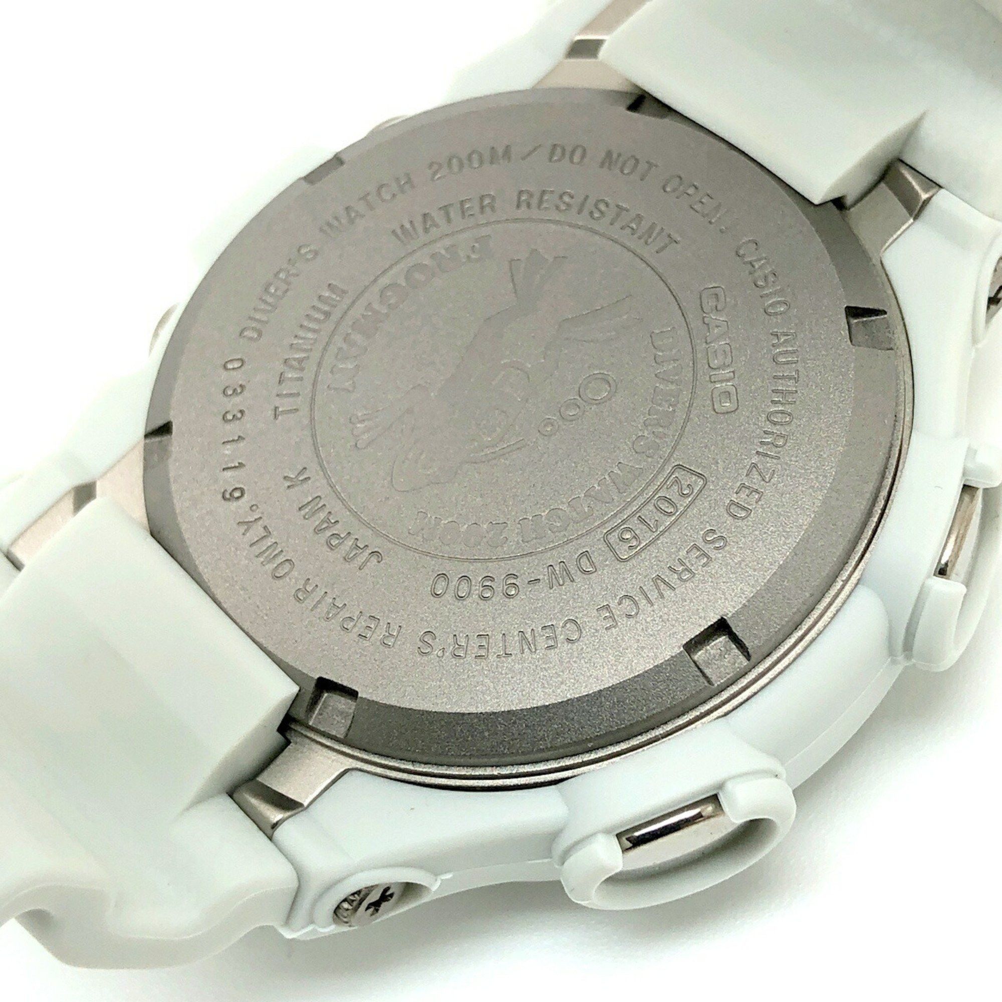 Casio G-SHOCK CASIO Watch DW-9900LG-8 FROGMAN MEN IN WHITE GRAY Frogman Men in White Gray 3rd generation compact model Released May 2000 Mikunigaoka store ITB1NYZ2Y804 Size ONE SIZE - 8 Thumbnail