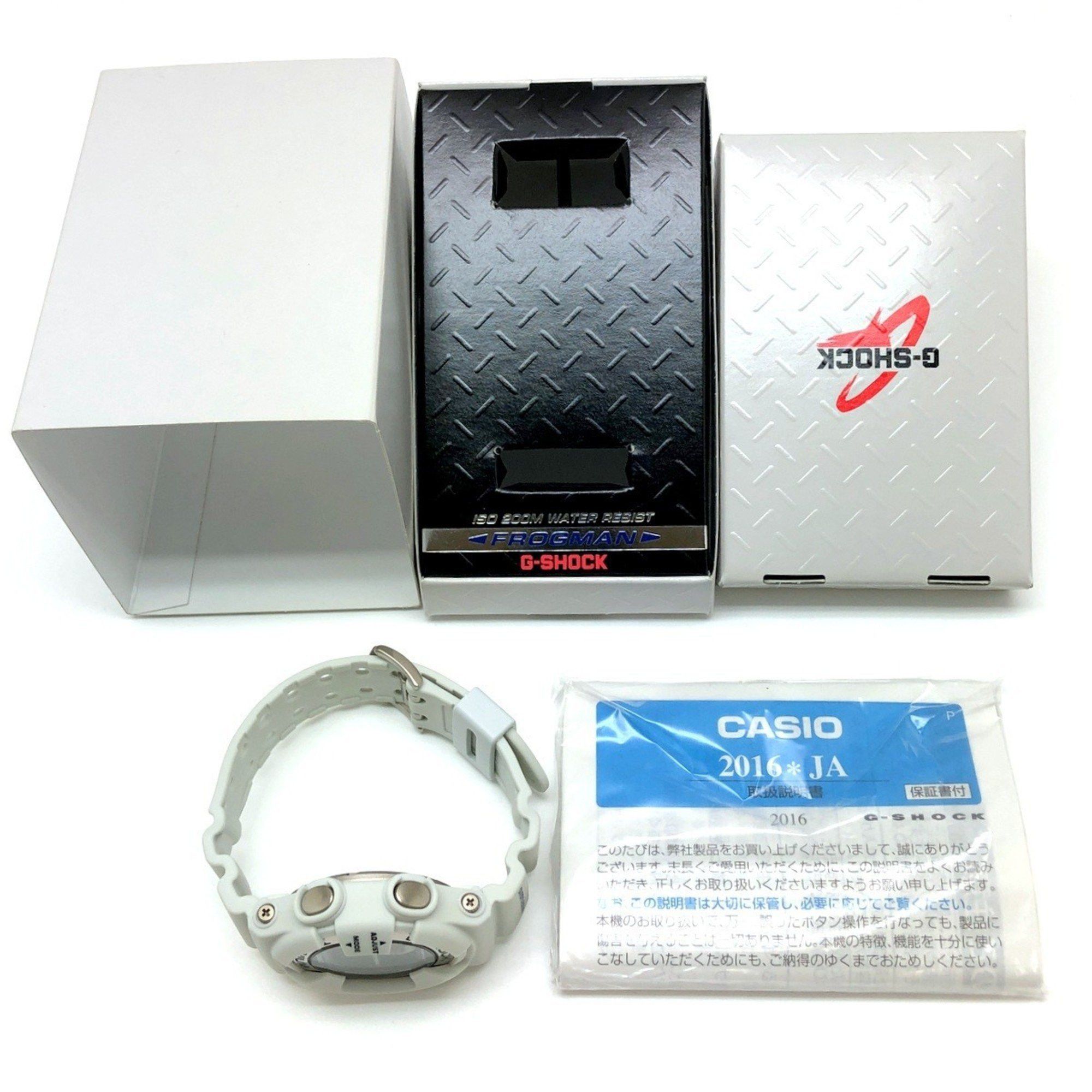 Casio G-SHOCK CASIO Watch DW-9900LG-8 FROGMAN MEN IN WHITE GRAY Frogman Men in White Gray 3rd generation compact model Released May 2000 Mikunigaoka store ITB1NYZ2Y804 Size ONE SIZE - 10 Thumbnail