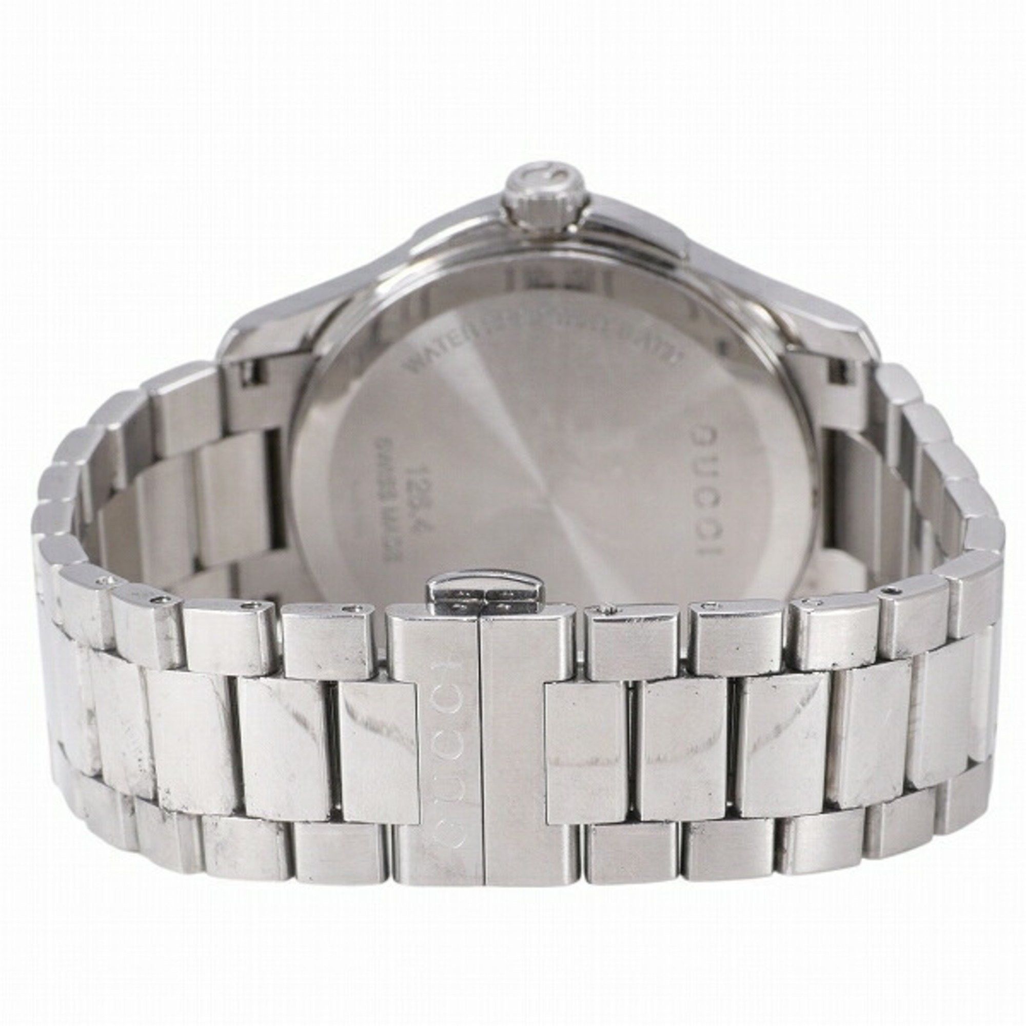 Gucci Gucci G Timeless 126.4 Quartz Navy Dial Watch Men's Size ONE SIZE - 6 Thumbnail