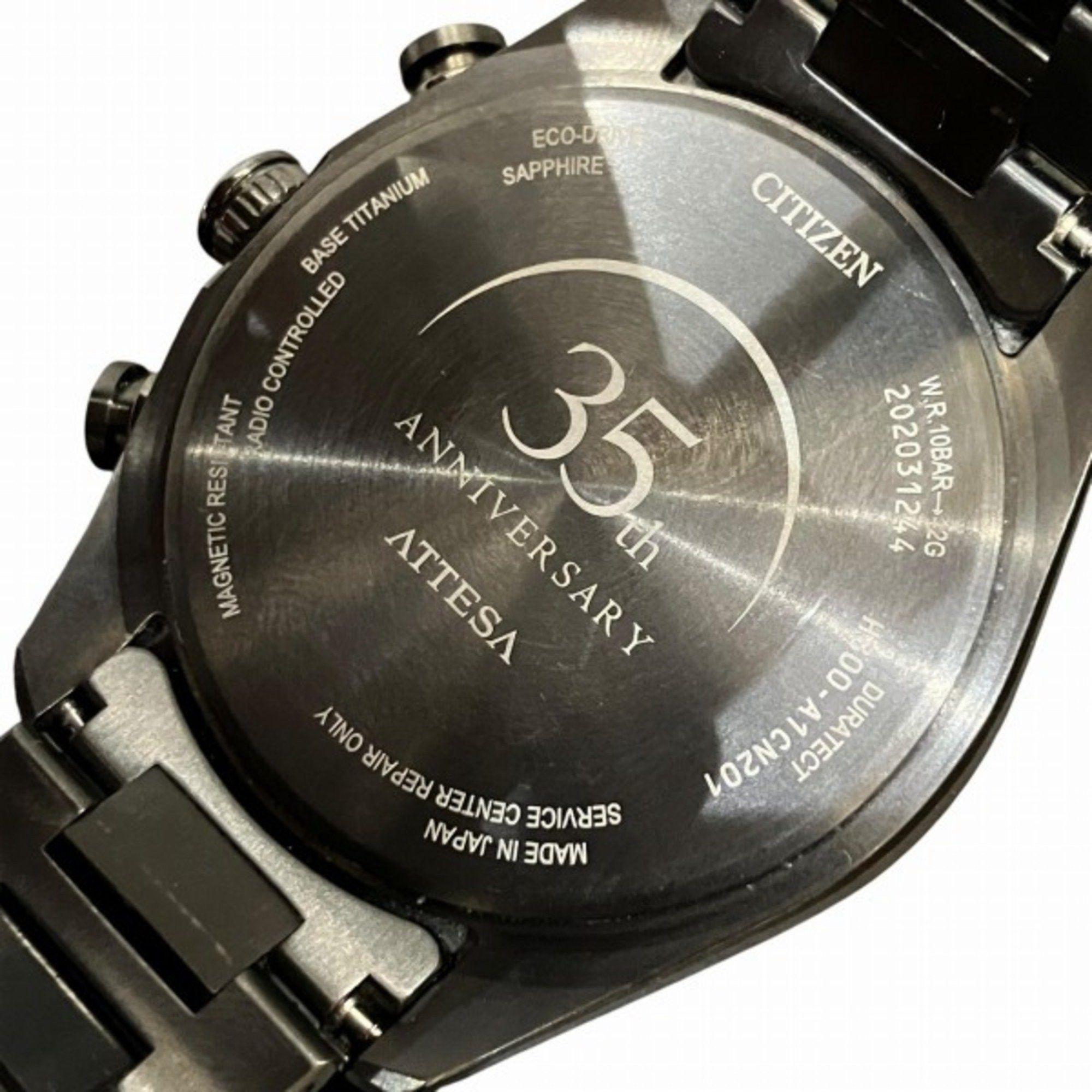 Citizen Citizen Attesa 35th Anniversary H800-A1CN201 Radio Solar Men's Size ONE SIZE - 5 Thumbnail